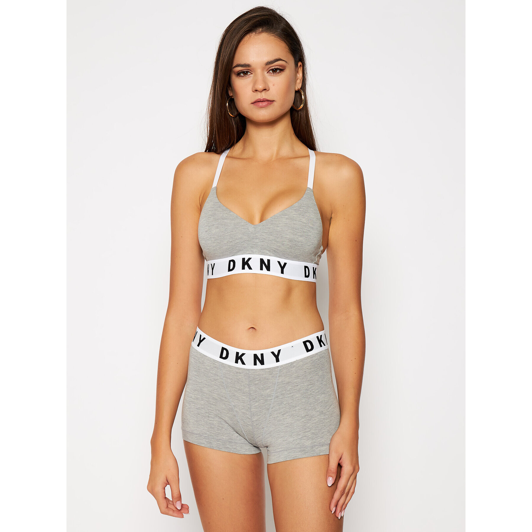 DKNY Podprsenka Push-up DK4518 Sivá - Pepit.sk