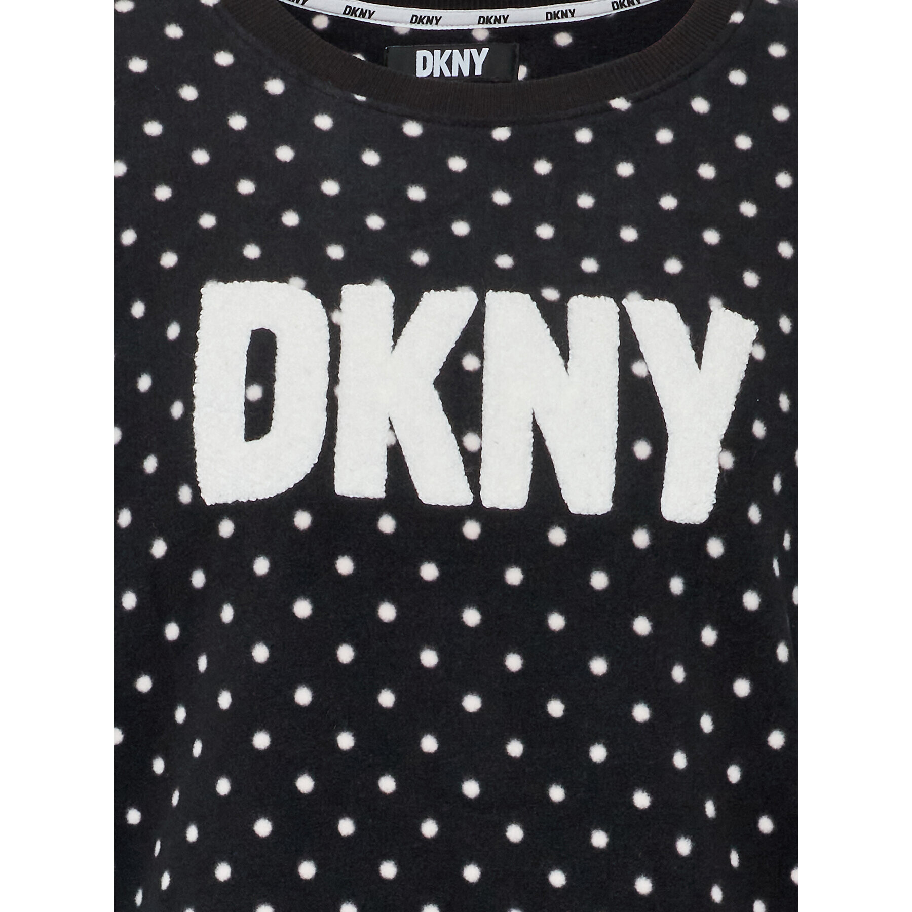 DKNY Pyžamo YI2822603F Čierna Regular Fit - Pepit.sk