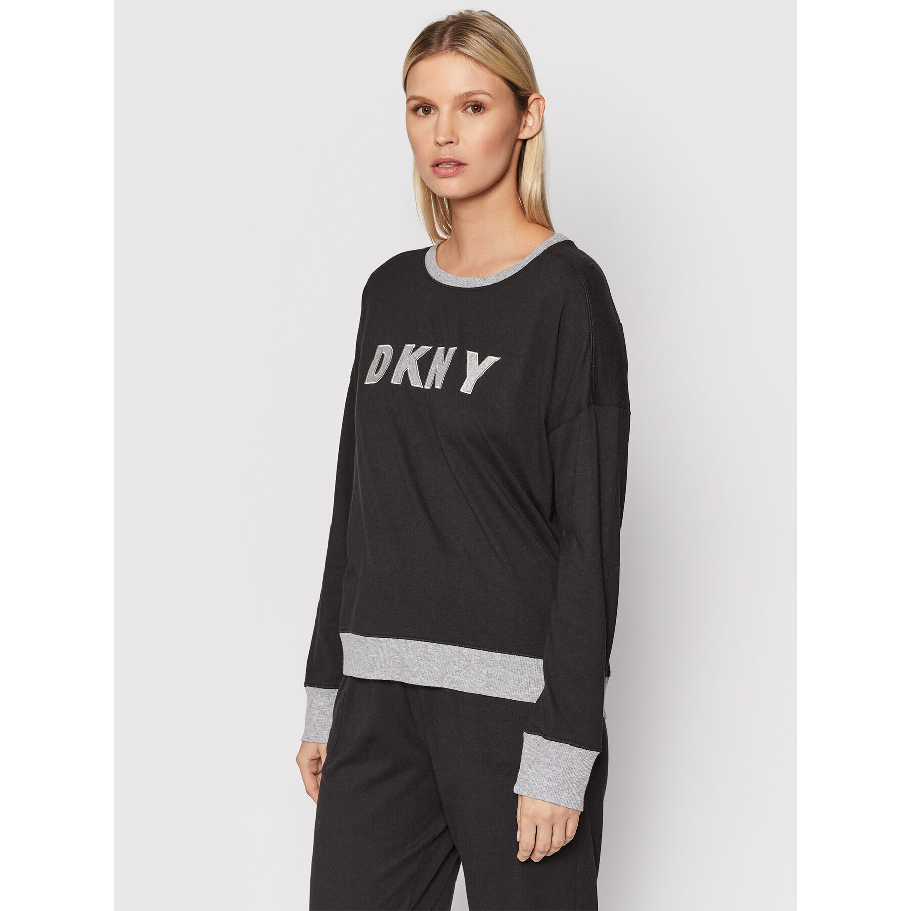 DKNY Pyžamo YI2919259 Čierna - Pepit.sk