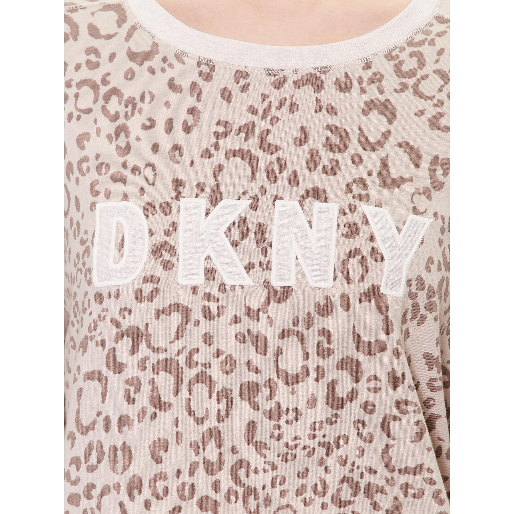 DKNY Pyžamo YI2919259 Hnedá Regular Fit - Pepit.sk