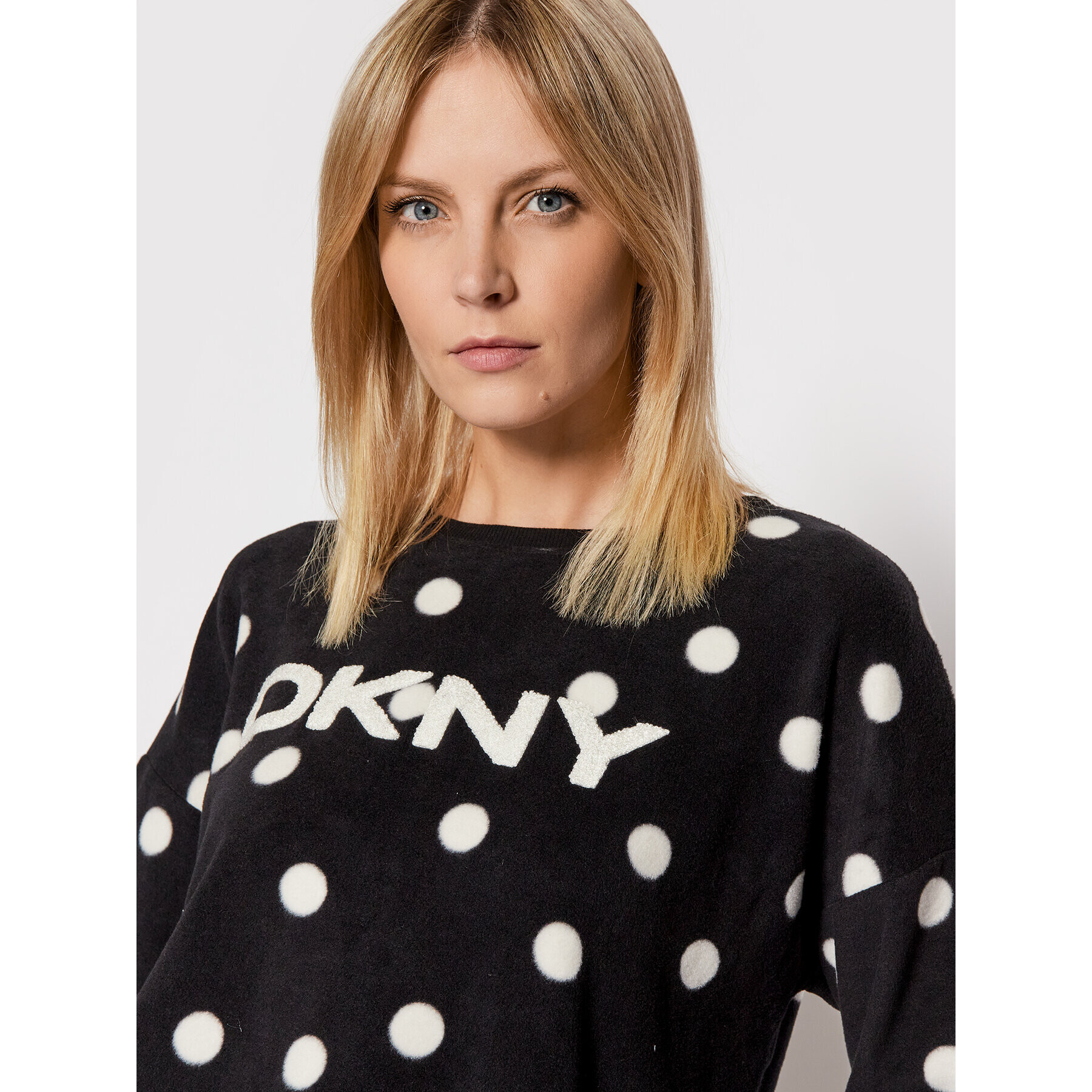 DKNY Pyžamo YI2922497F Čierna Regular Fit - Pepit.sk