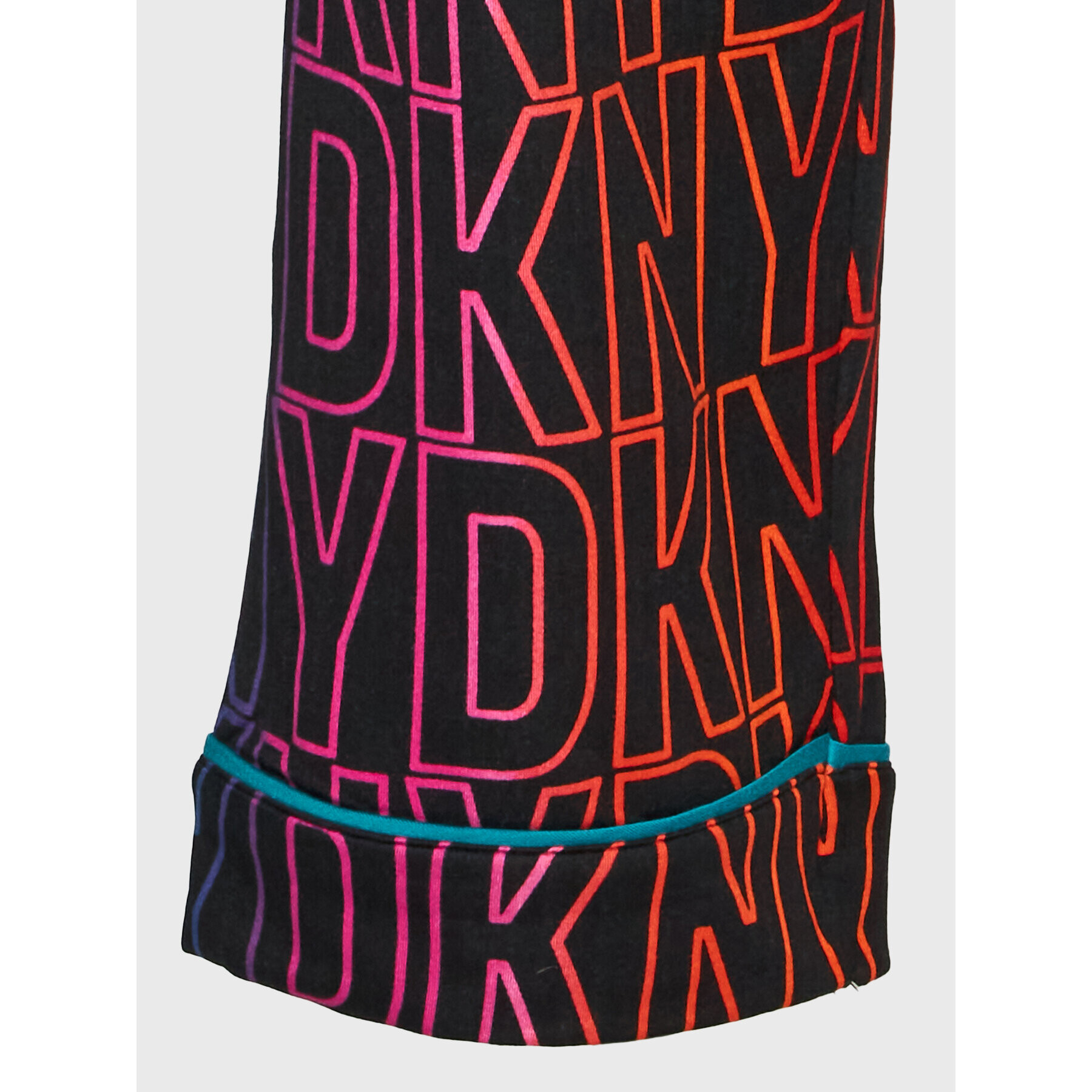 DKNY Pyžamo YI2922601F Čierna Regular Fit - Pepit.sk