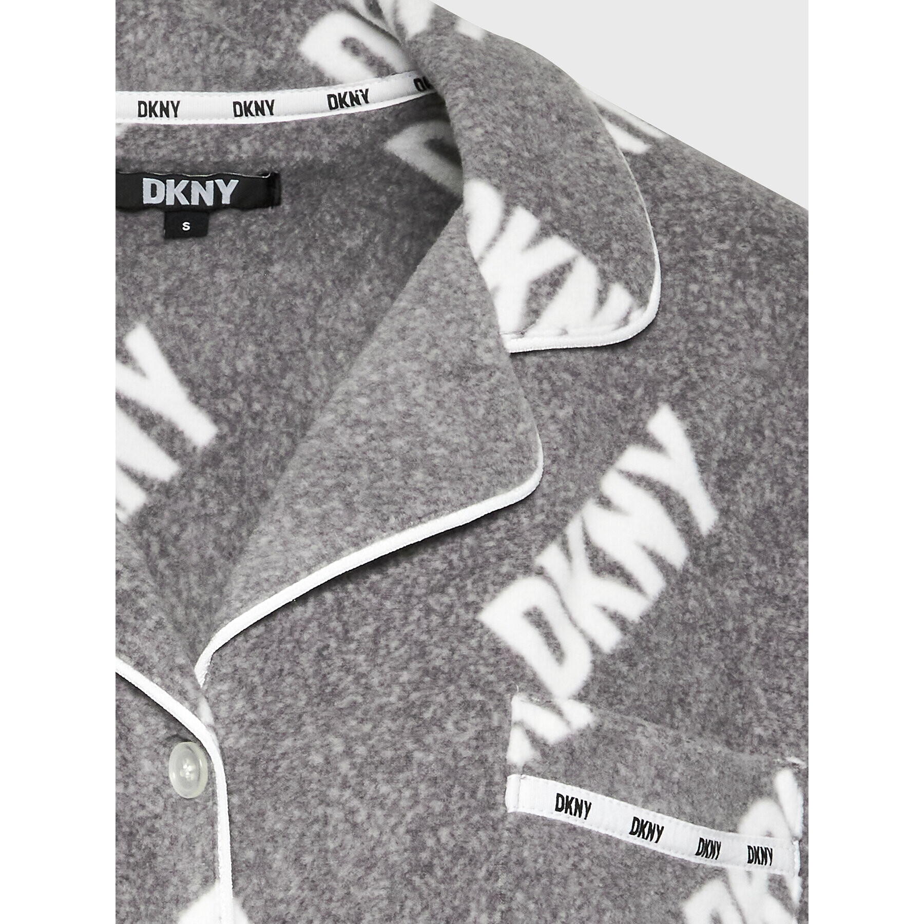 DKNY Pyžamo YI2922603F Sivá Regular Fit - Pepit.sk