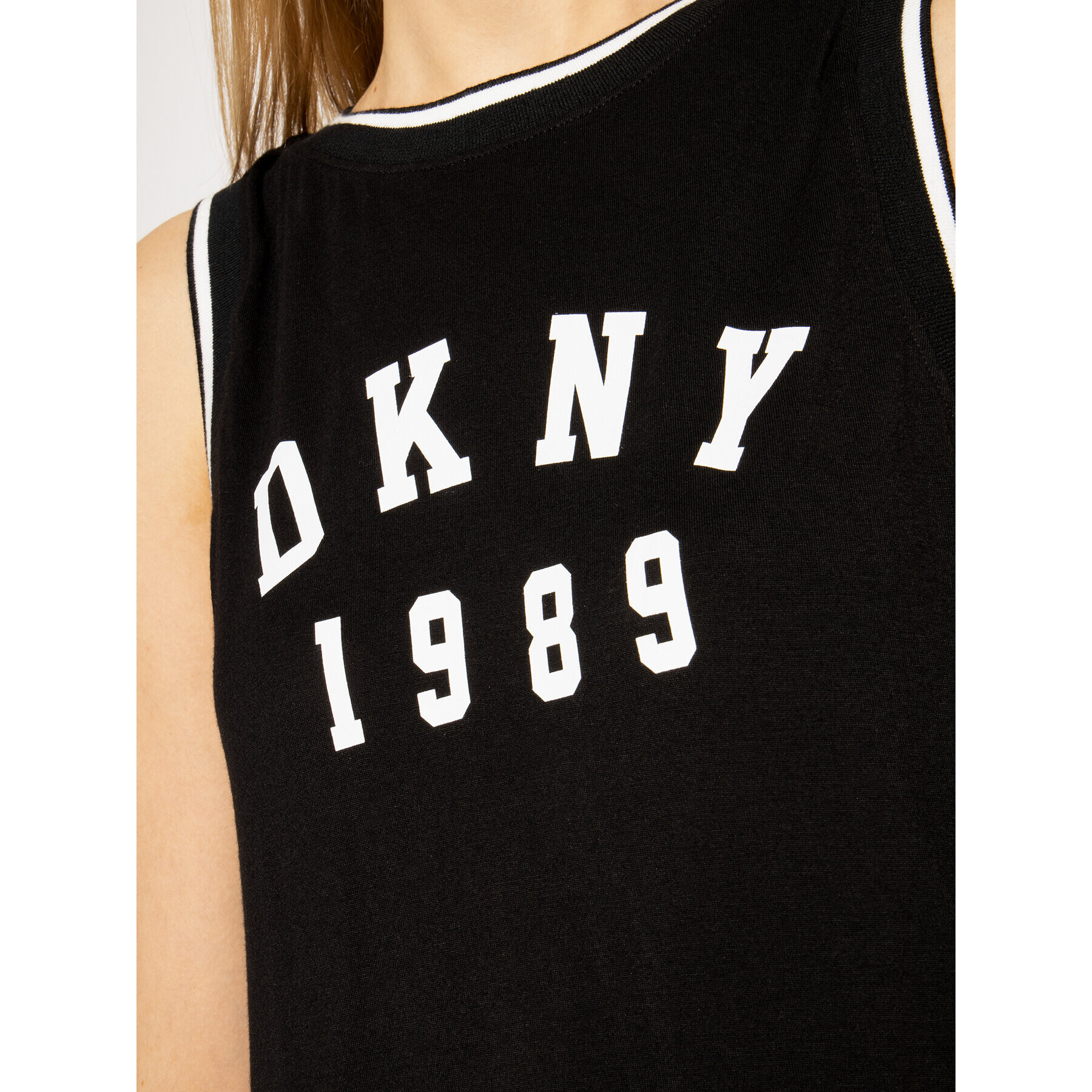 DKNY Pyžamo YI3022404 Čierna - Pepit.sk