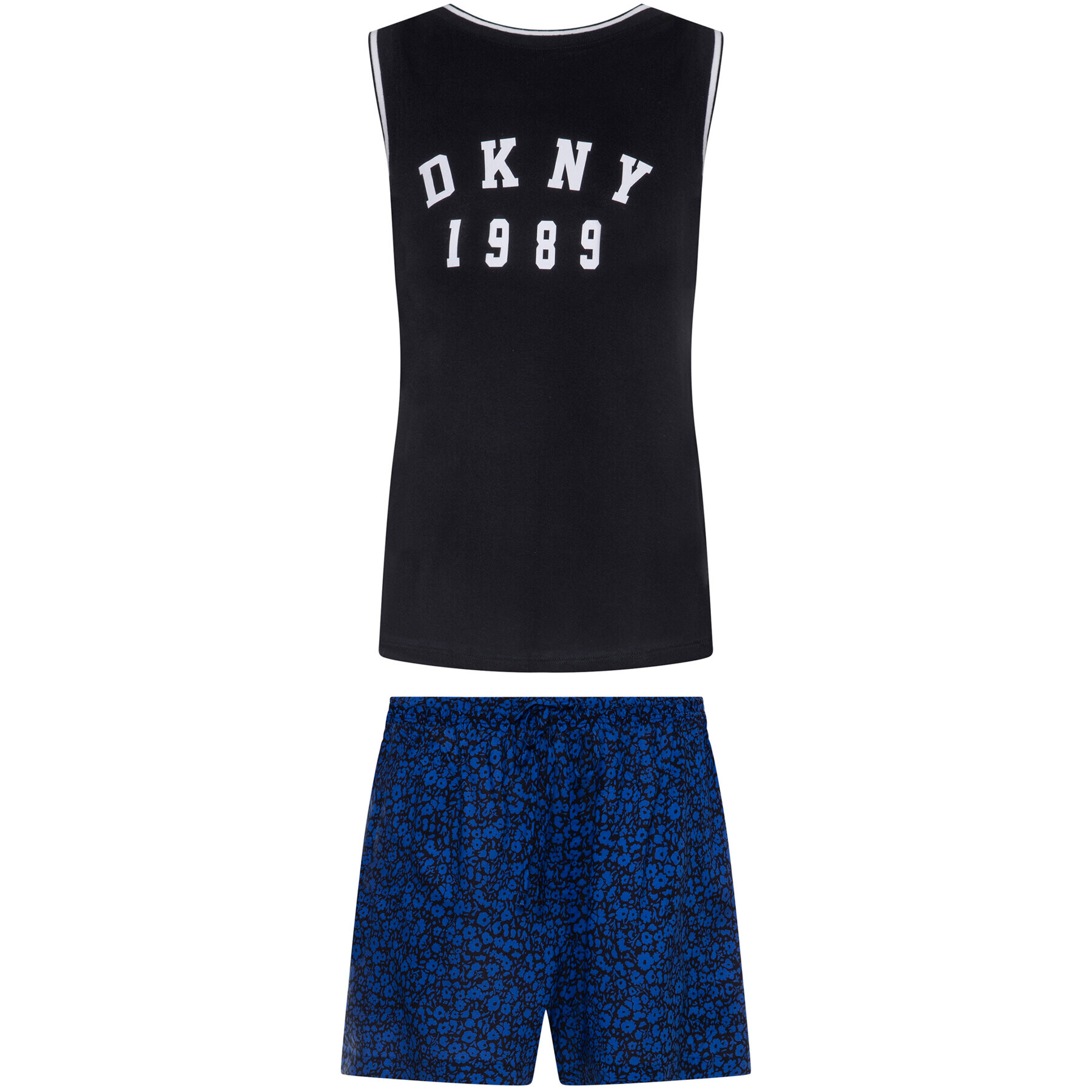 DKNY Pyžamo YI3022404 Čierna - Pepit.sk