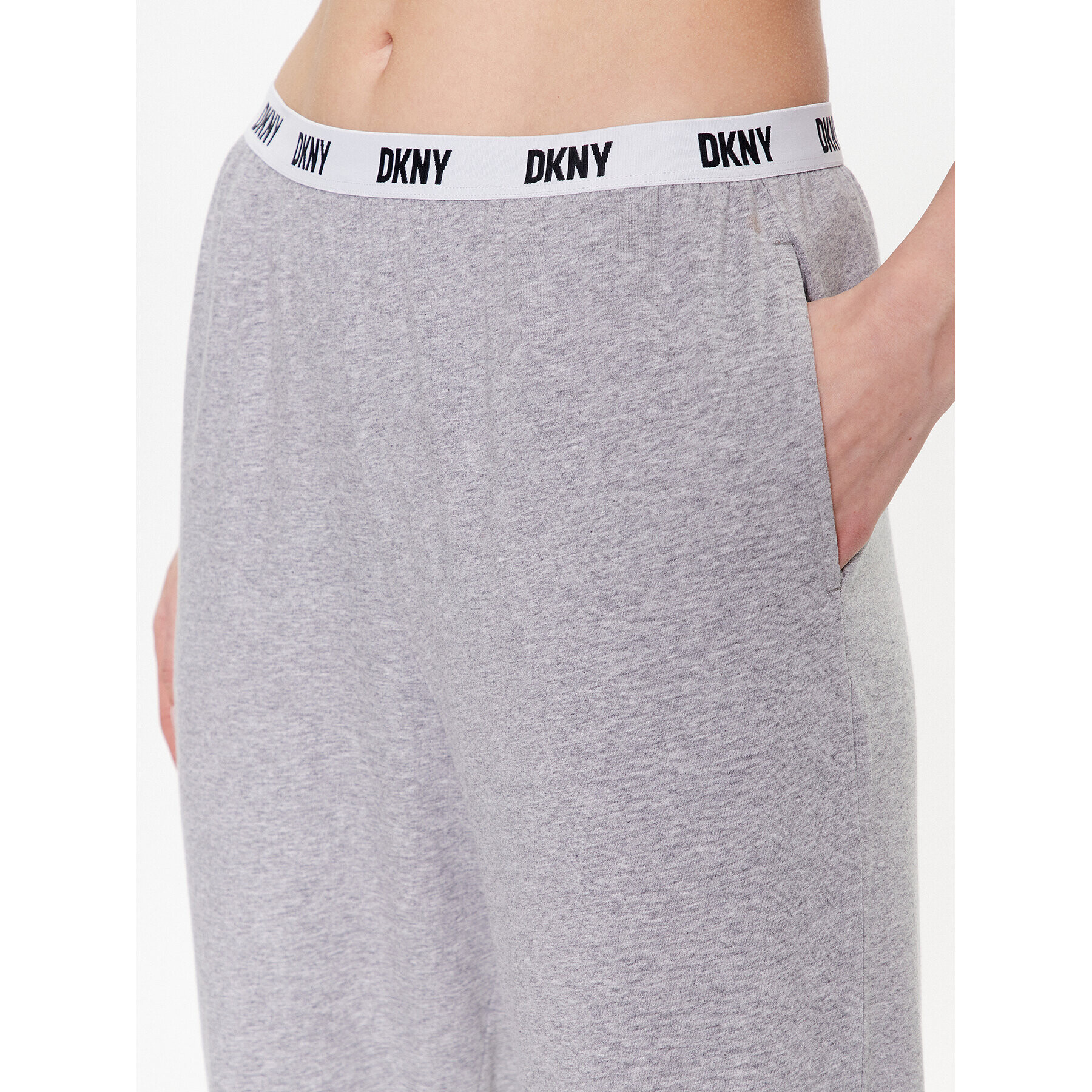 DKNY Pyžamové nohavice YI2822635 Sivá Regular Fit - Pepit.sk