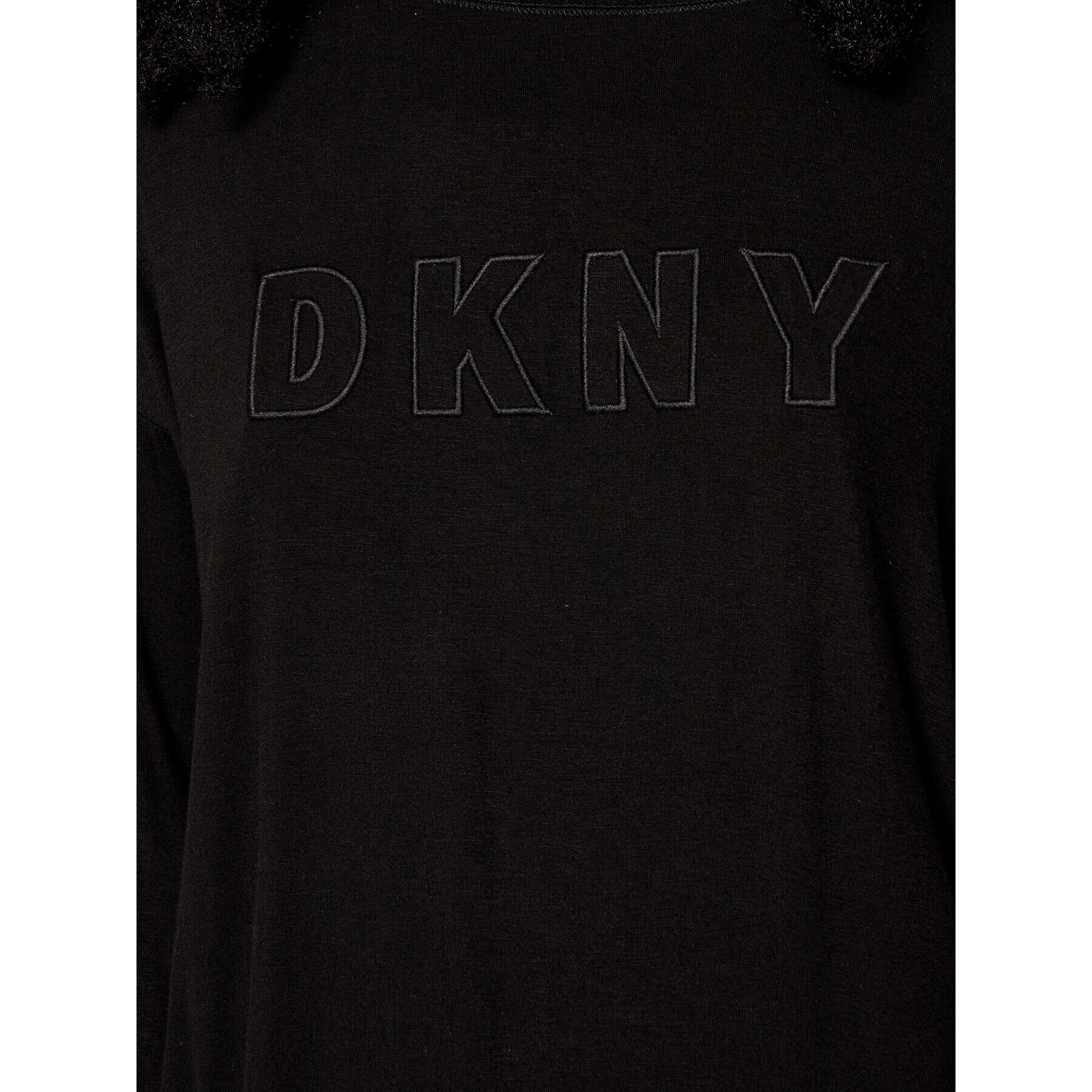 DKNY Pyžamový top YI3419330 Čierna - Pepit.sk