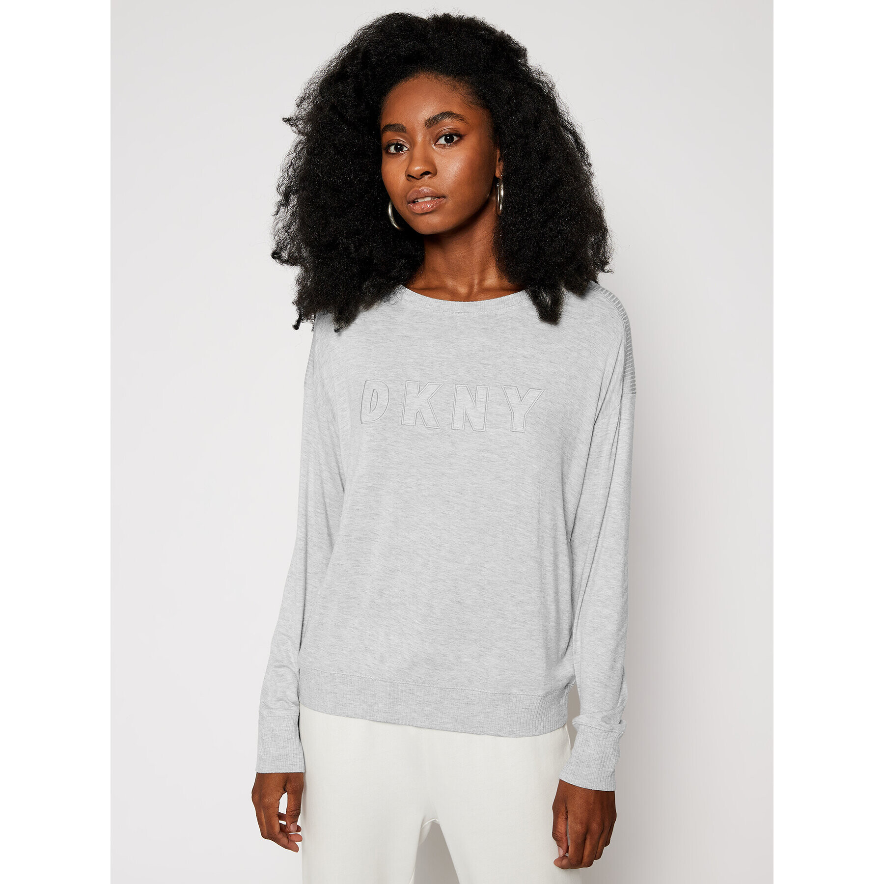 DKNY Pyžamový top YI3419330 Sivá - Pepit.sk