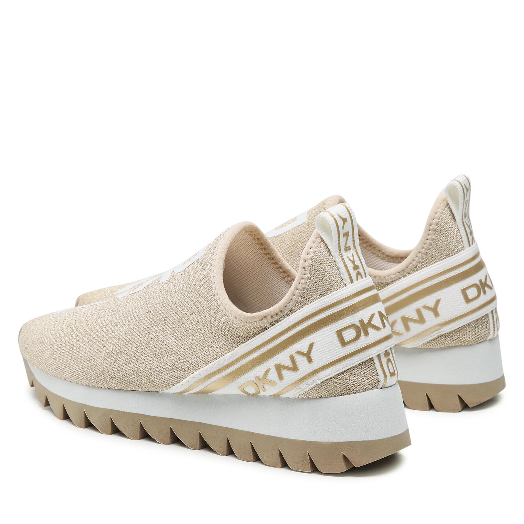 DKNY Sneakersy Abbi K1270146 Zlatá - Pepit.sk