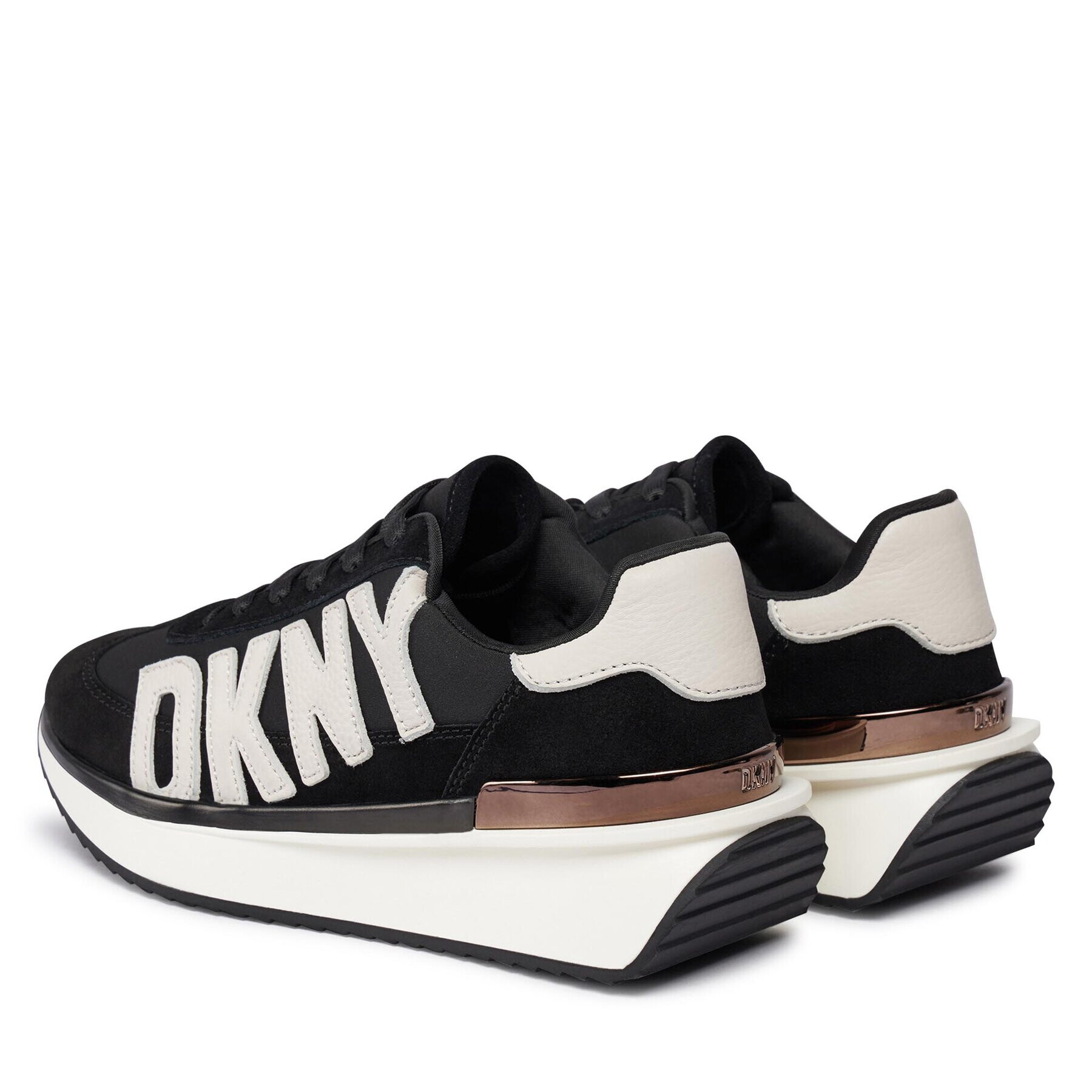 DKNY Sneakersy Arlan K3305119 Čierna - Pepit.sk