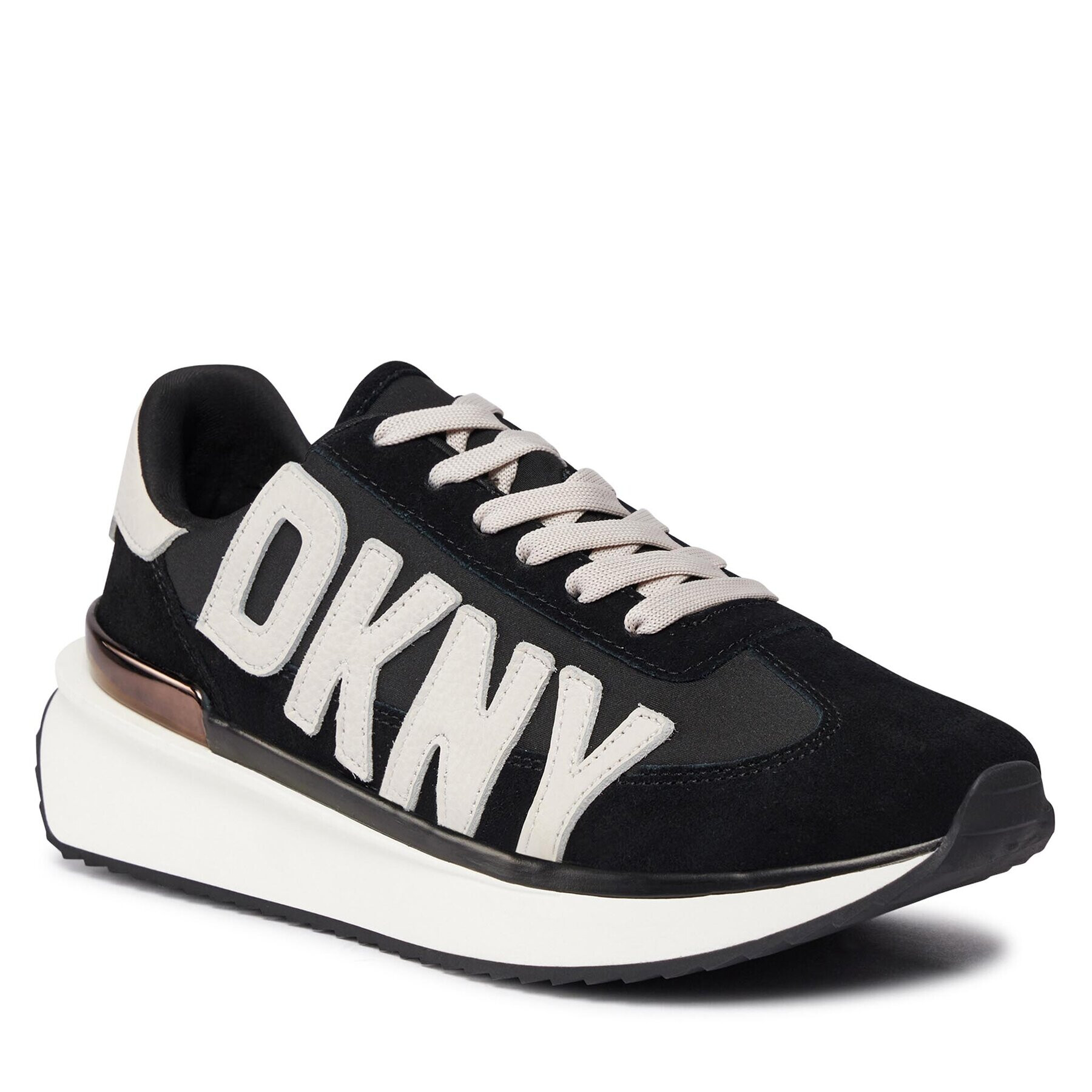 DKNY Sneakersy Arlan K3305119 Čierna - Pepit.sk