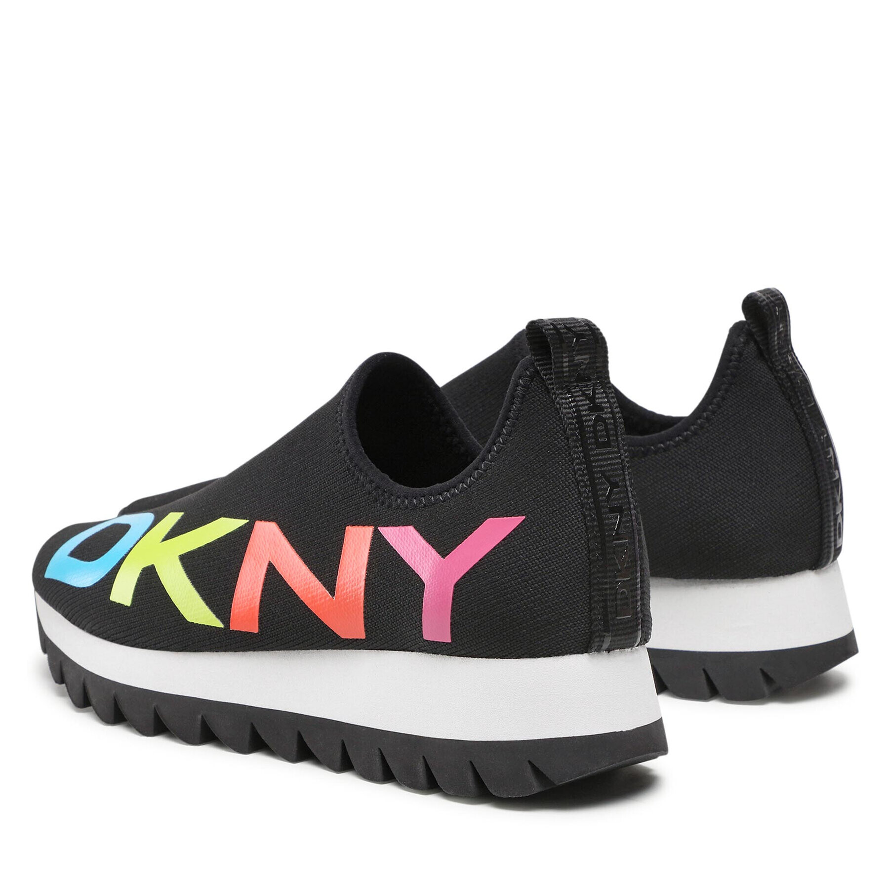 DKNY Sneakersy Azer-Slip On Runne K1256118 Čierna - Pepit.sk