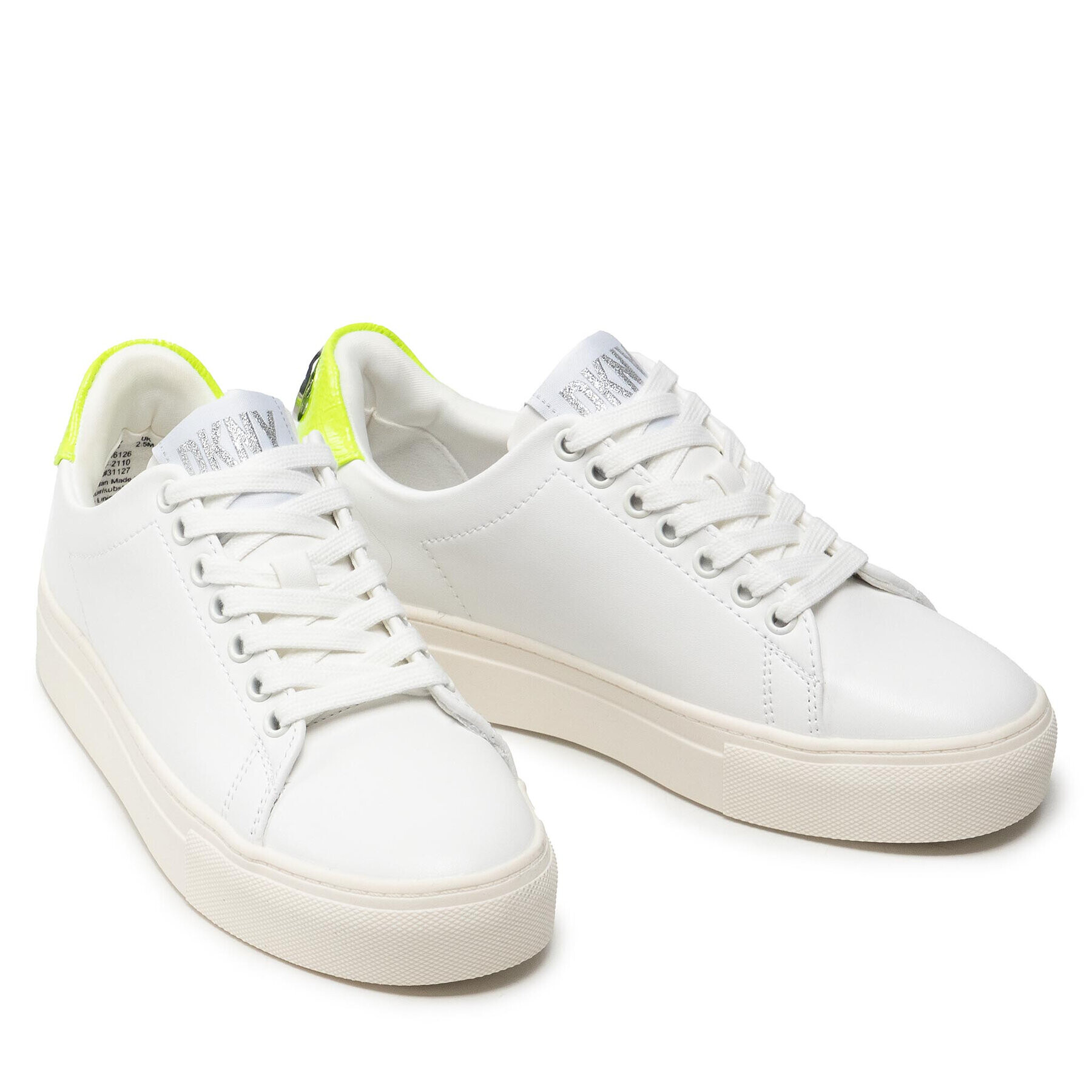 DKNY Sneakersy Chambers-lace Up S K4146126 Biela - Pepit.sk