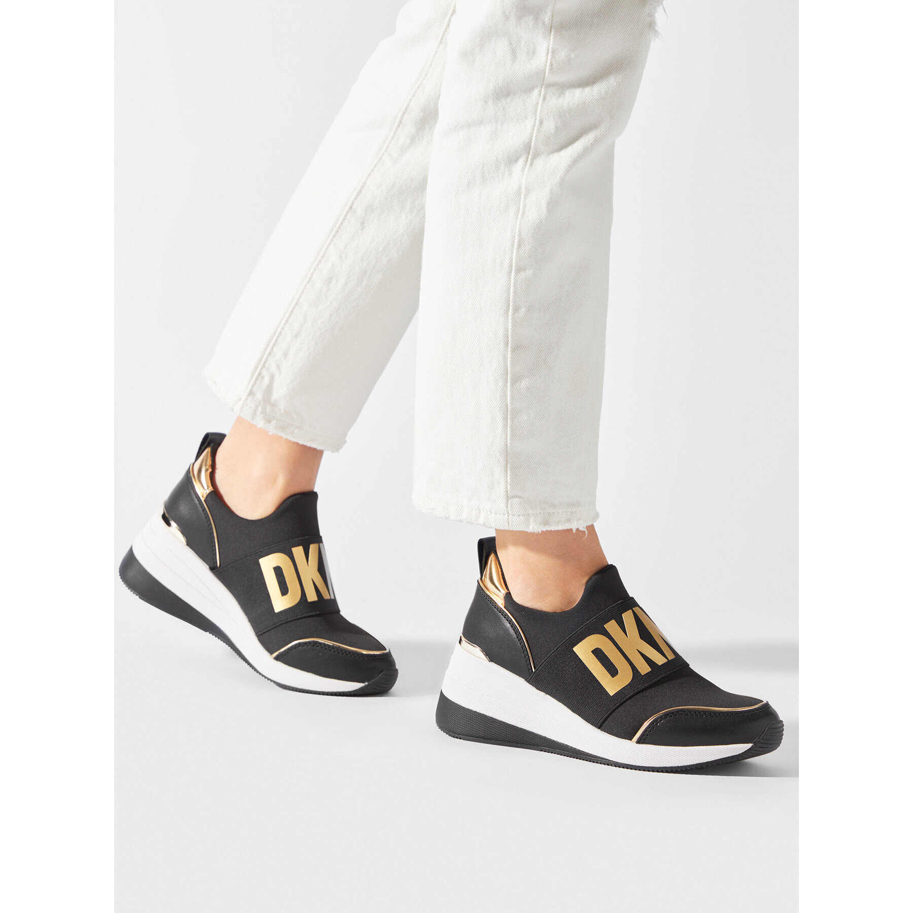 DKNY Sneakersy Kamryn K2371688 Čierna - Pepit.sk