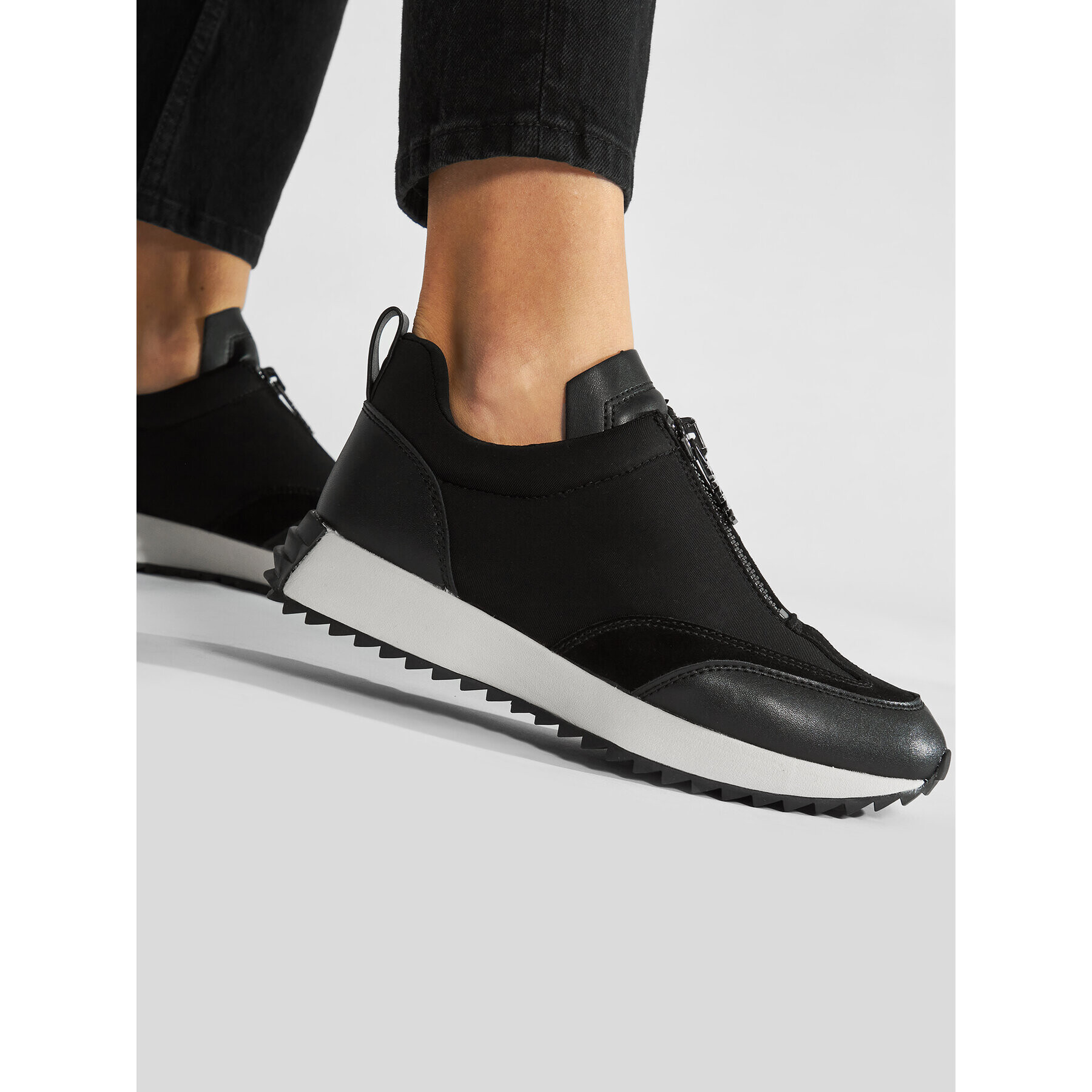 DKNY Sneakersy Noah K3270559 Čierna - Pepit.sk