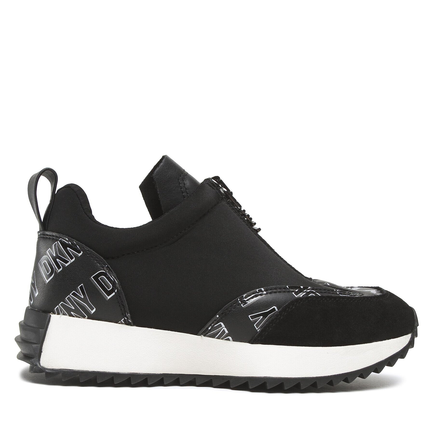 DKNY Sneakersy Noah-Zip Up K3241519 Čierna - Pepit.sk