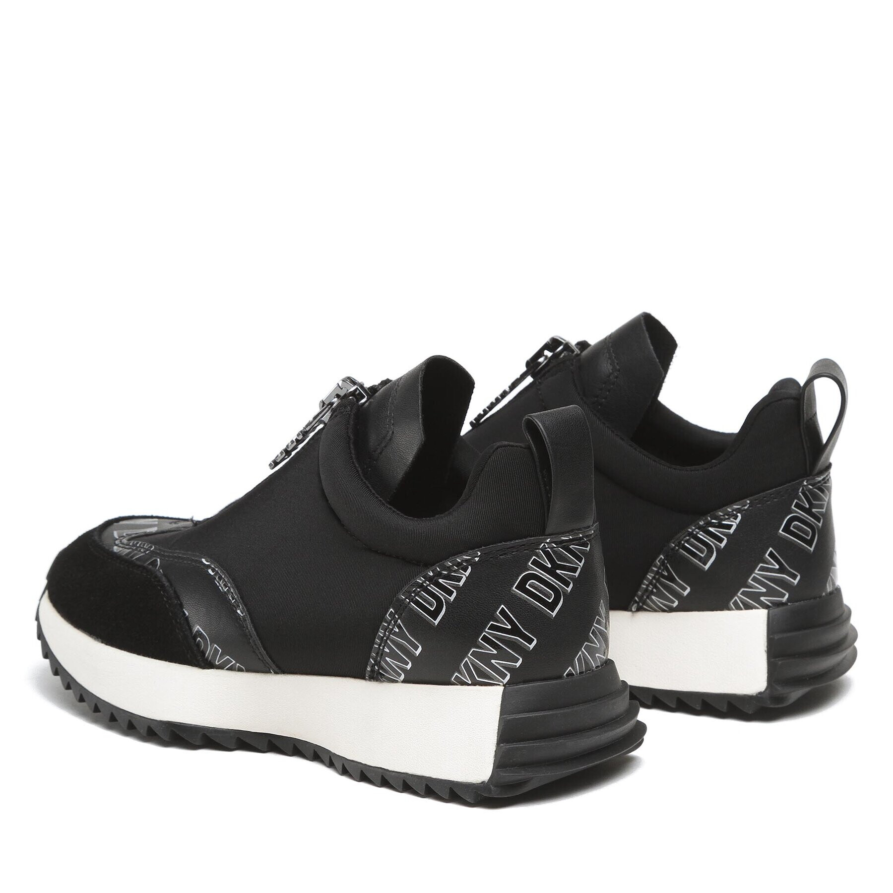 DKNY Sneakersy Noah-Zip Up K3241519 Čierna - Pepit.sk