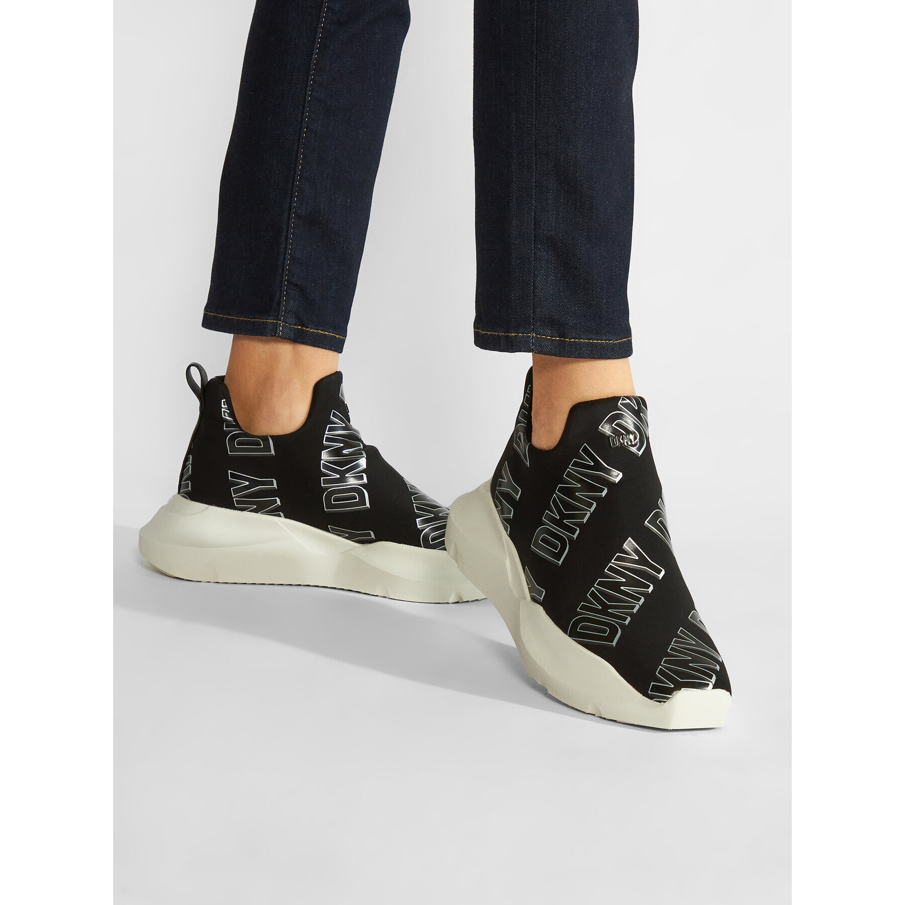 DKNY Sneakersy Ramonia K3247537 Čierna - Pepit.sk