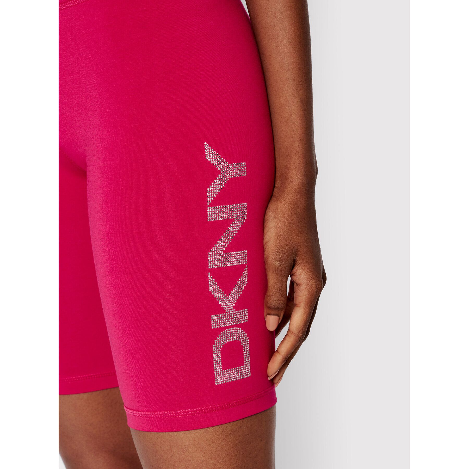 DKNY Sport Cyklistické šortky DP1S4865 Ružová Skinny Fit - Pepit.sk