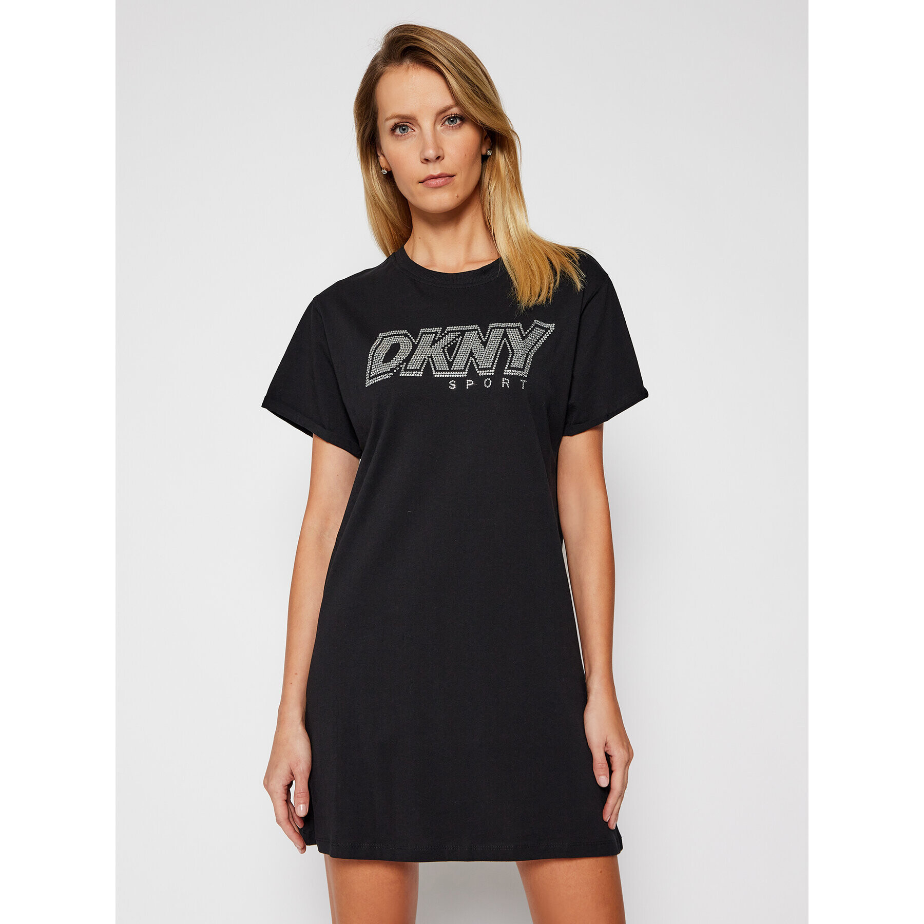 DKNY Sport Každodenné šaty DP0D4347 Čierna Regular Fit - Pepit.sk