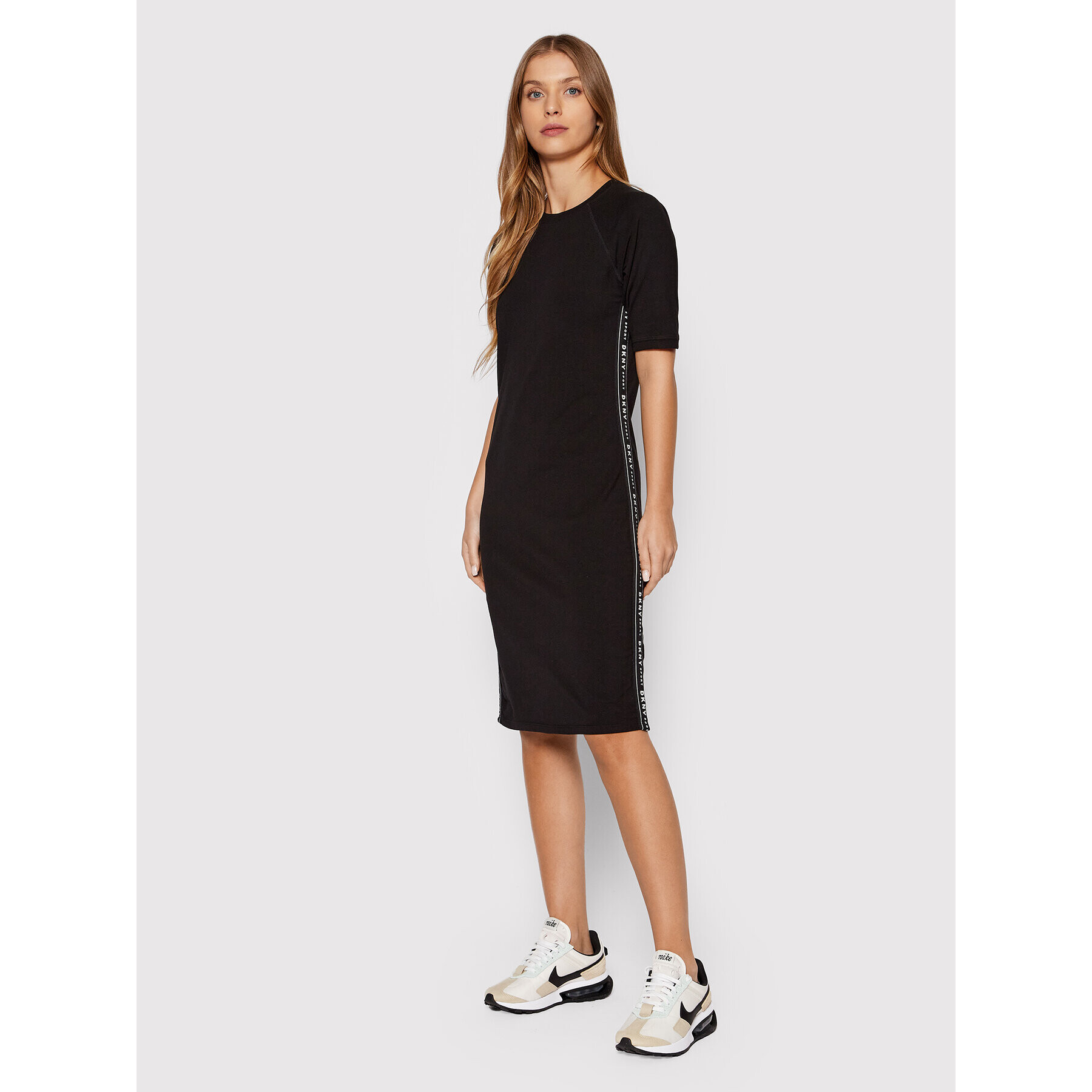 DKNY Sport Každodenné šaty DP1D4250 Čierna Regular Fit - Pepit.sk