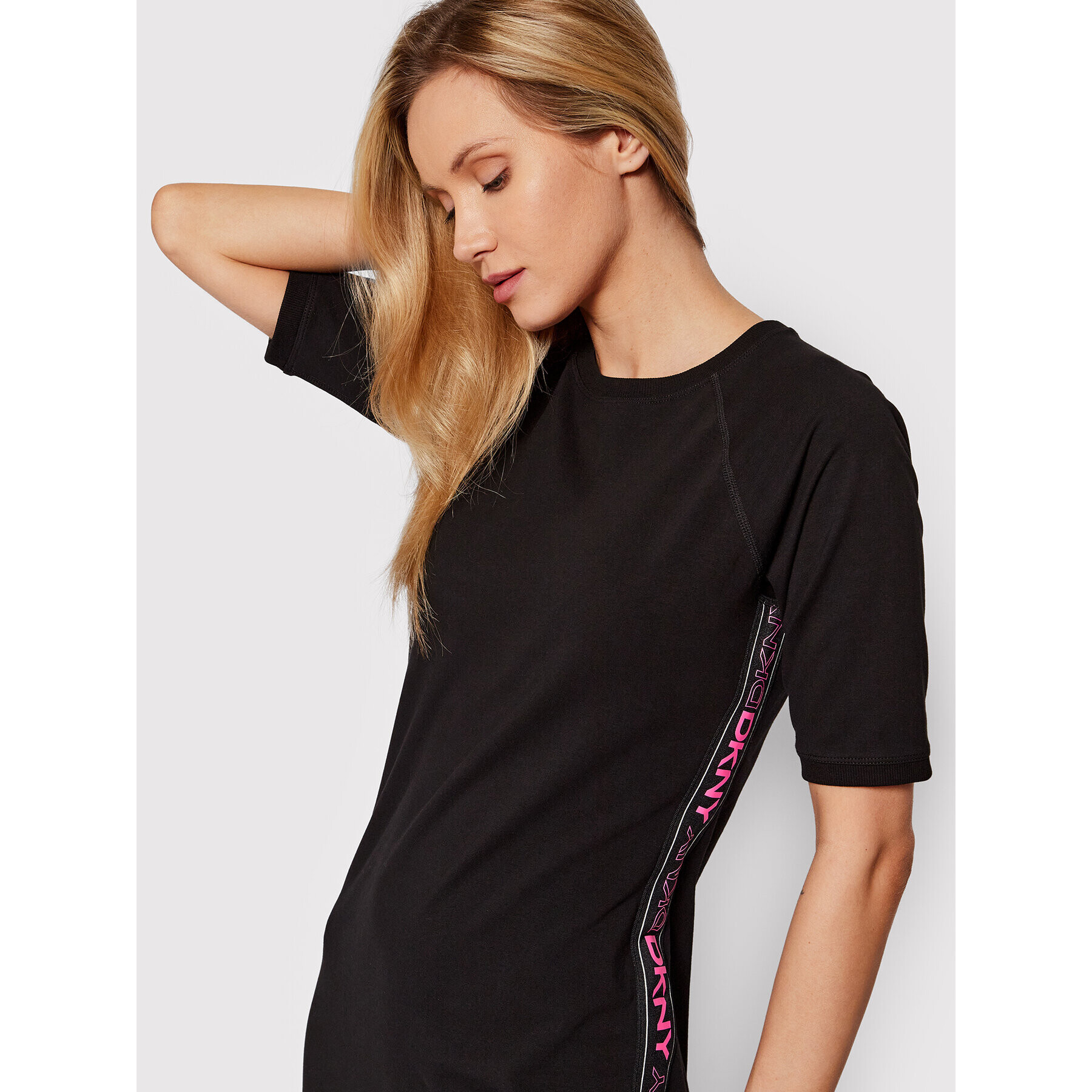 DKNY Sport Každodenné šaty DP1D4481 Čierna Regular Fit - Pepit.sk