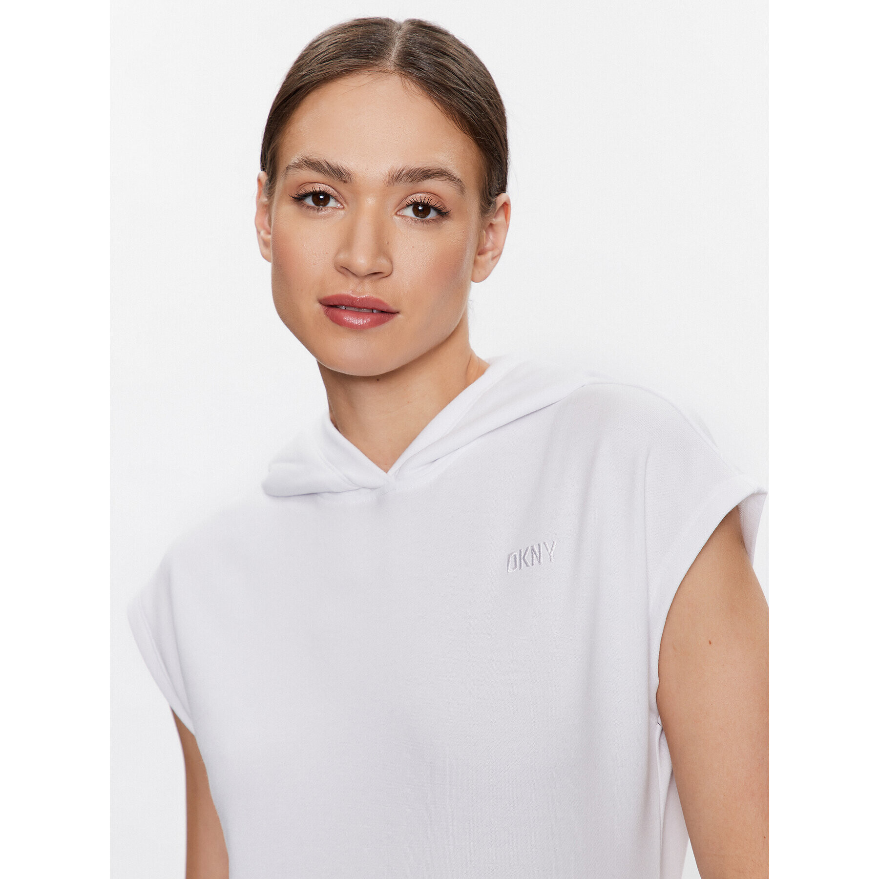 DKNY Sport Každodenné šaty DP3D4775 Biela Classic Fit - Pepit.sk