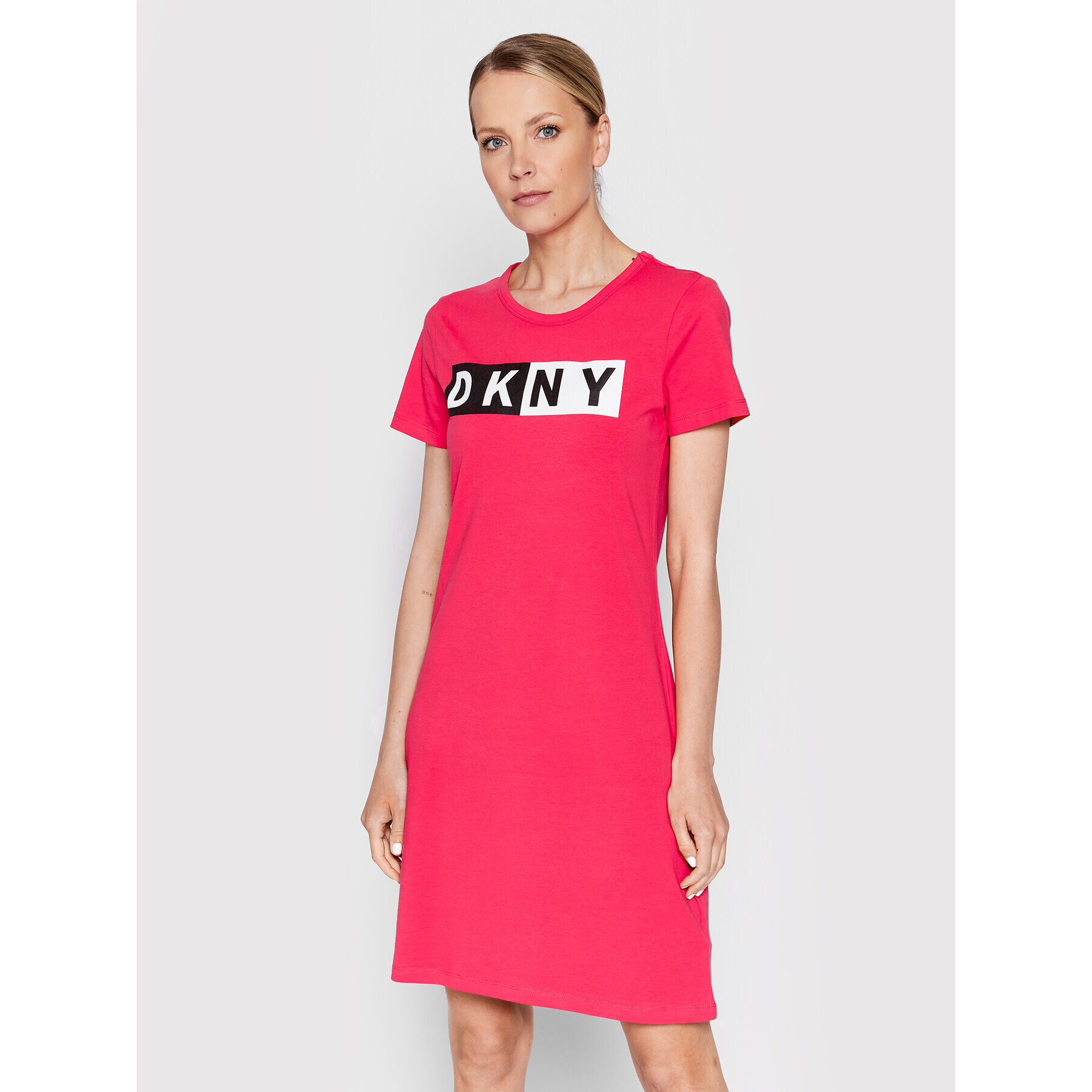 DKNY Sport Každodenné šaty DP9D4261 Ružová Regular Fit - Pepit.sk