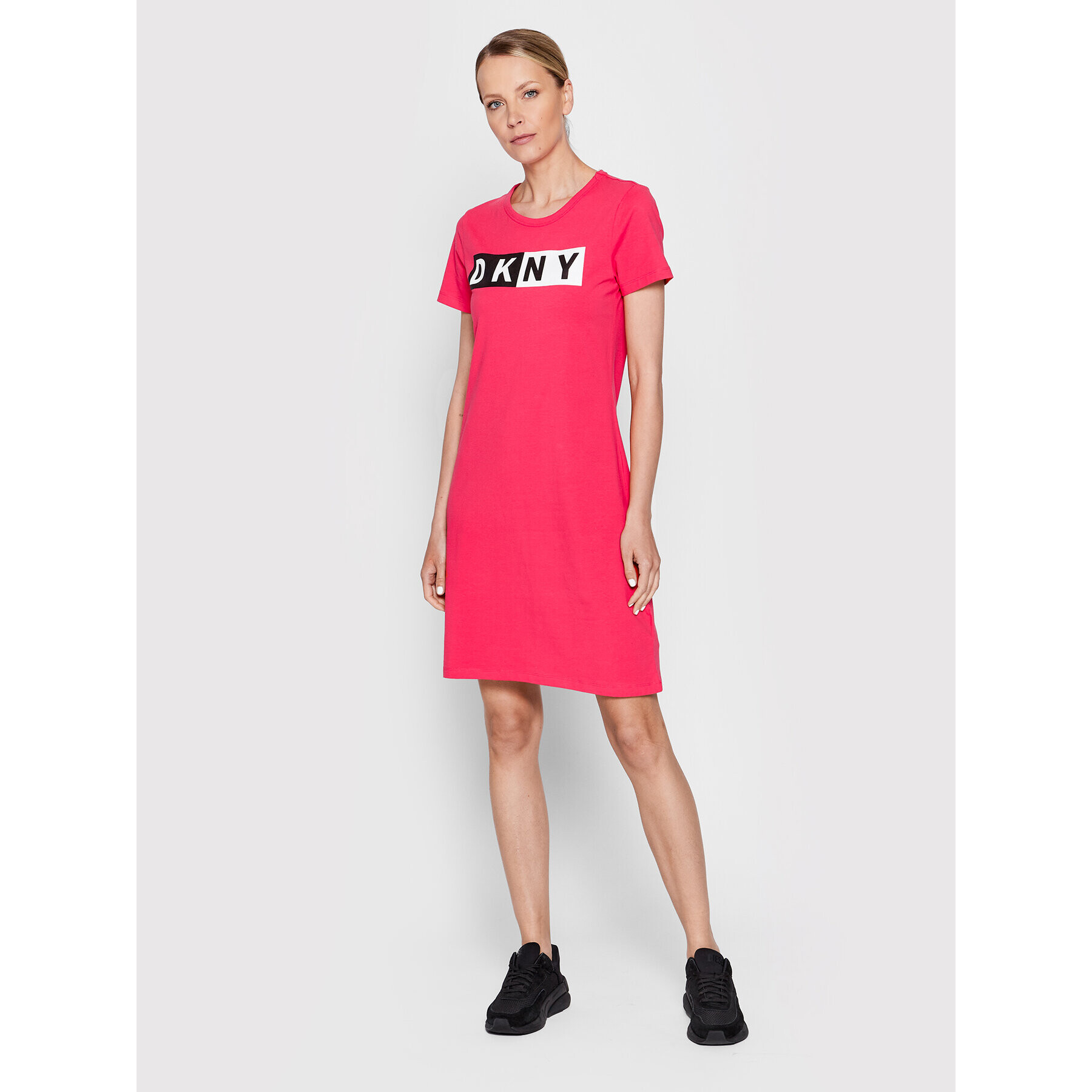 DKNY Sport Každodenné šaty DP9D4261 Ružová Regular Fit - Pepit.sk