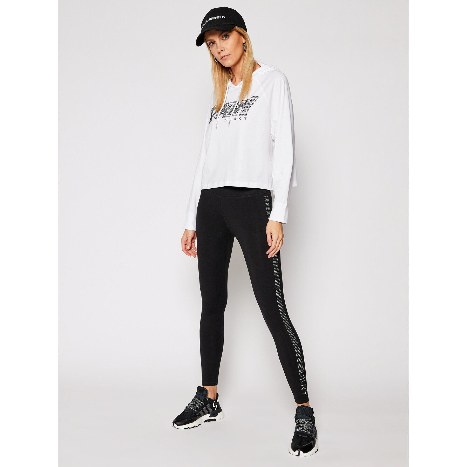 DKNY Sport Legíny DKNY DP0P2300 Čierna Slim Fit - Pepit.sk