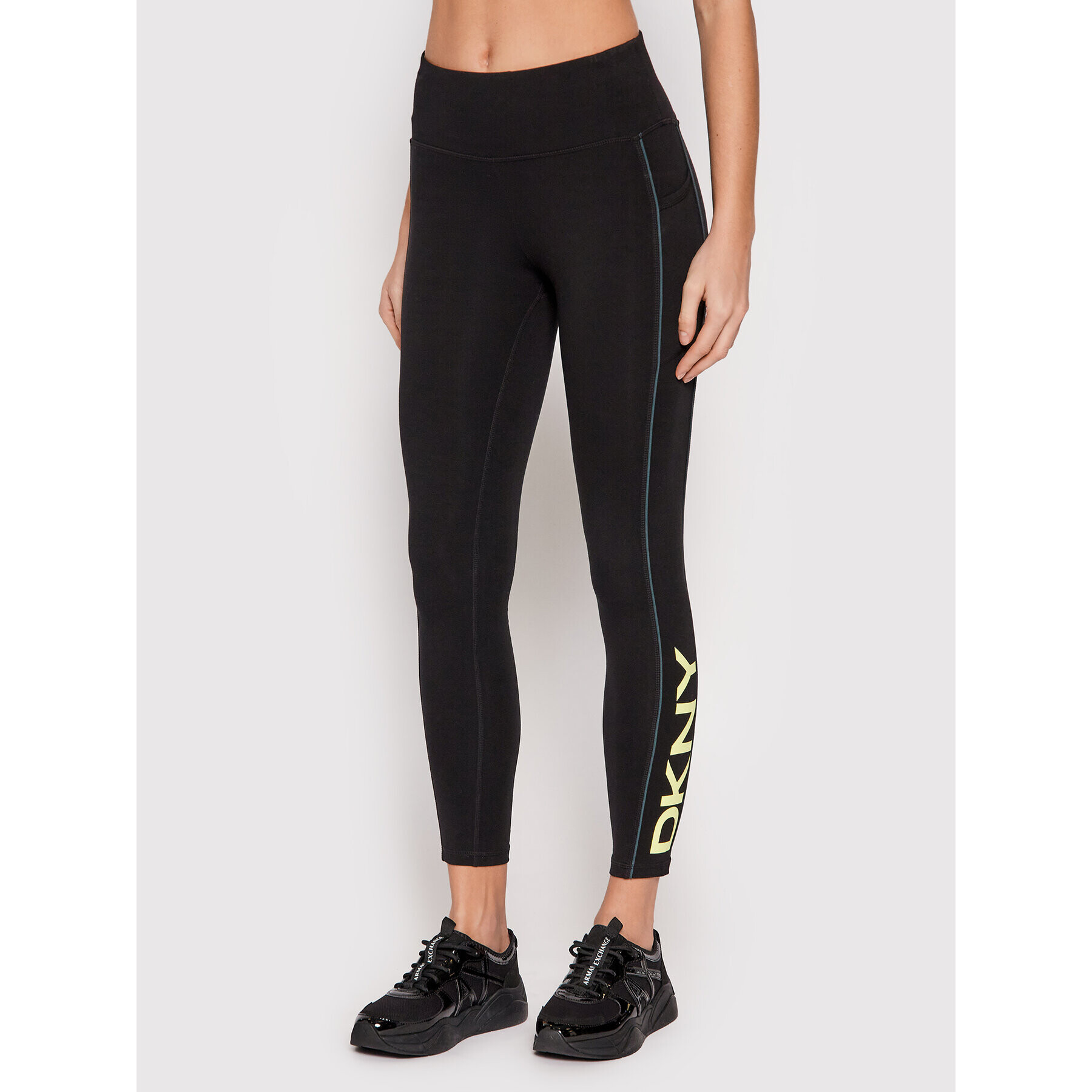 DKNY Sport Legíny DP1P2748 Čierna Slim Fit - Pepit.sk