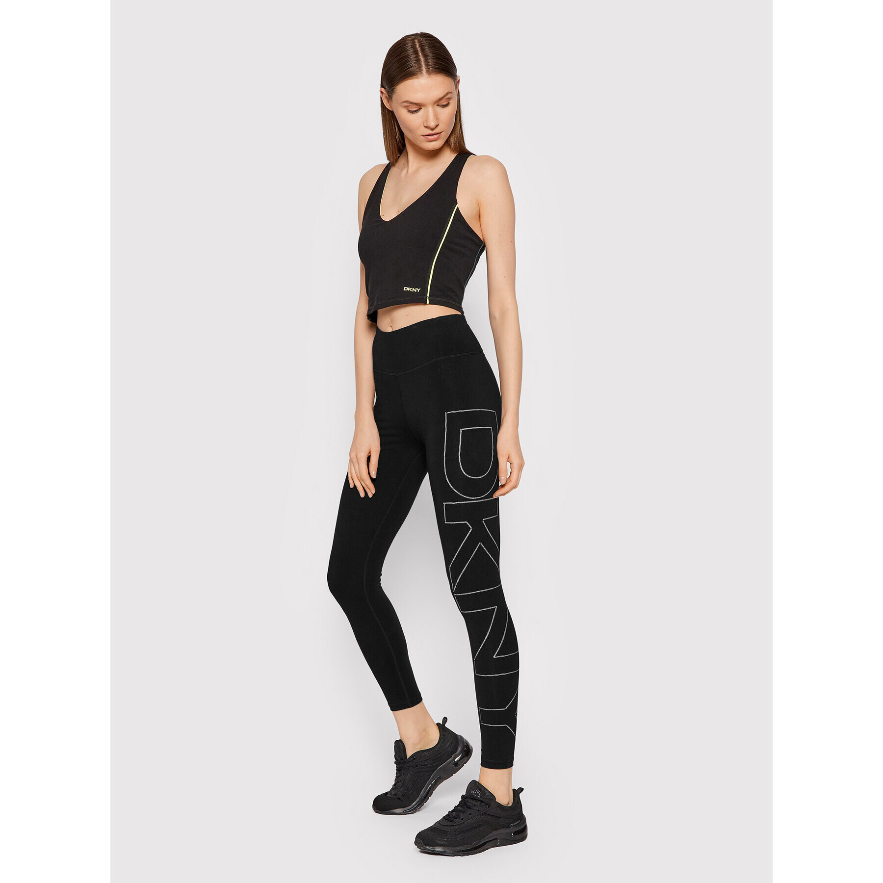 DKNY Sport Legíny DP1P2771 Čierna Slim Fit - Pepit.sk