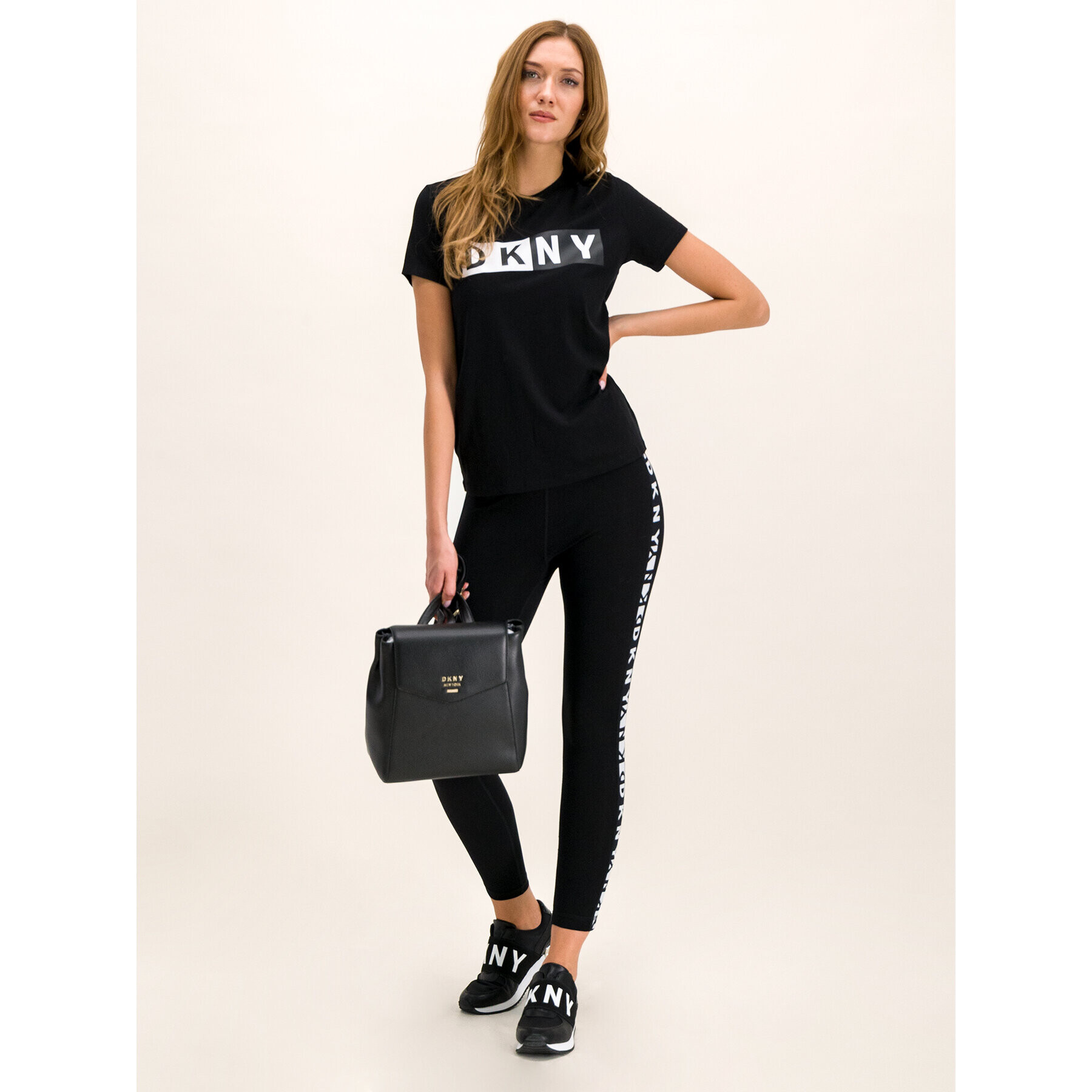 DKNY Sport Legíny DP9P1939 Čierna Slim Fit - Pepit.sk