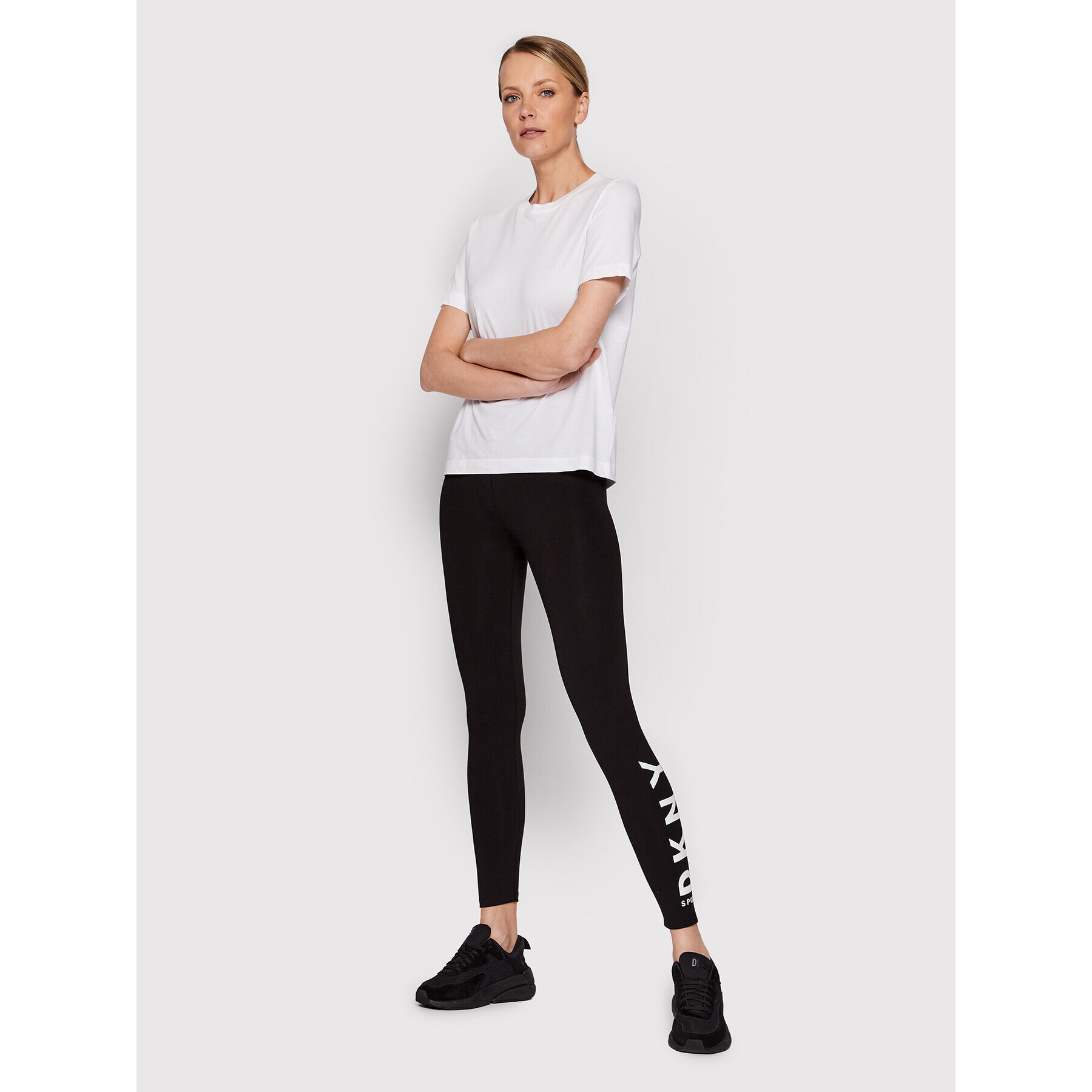 DKNY Sport Legíny DP9P2227 Čierna Slim Fit - Pepit.sk