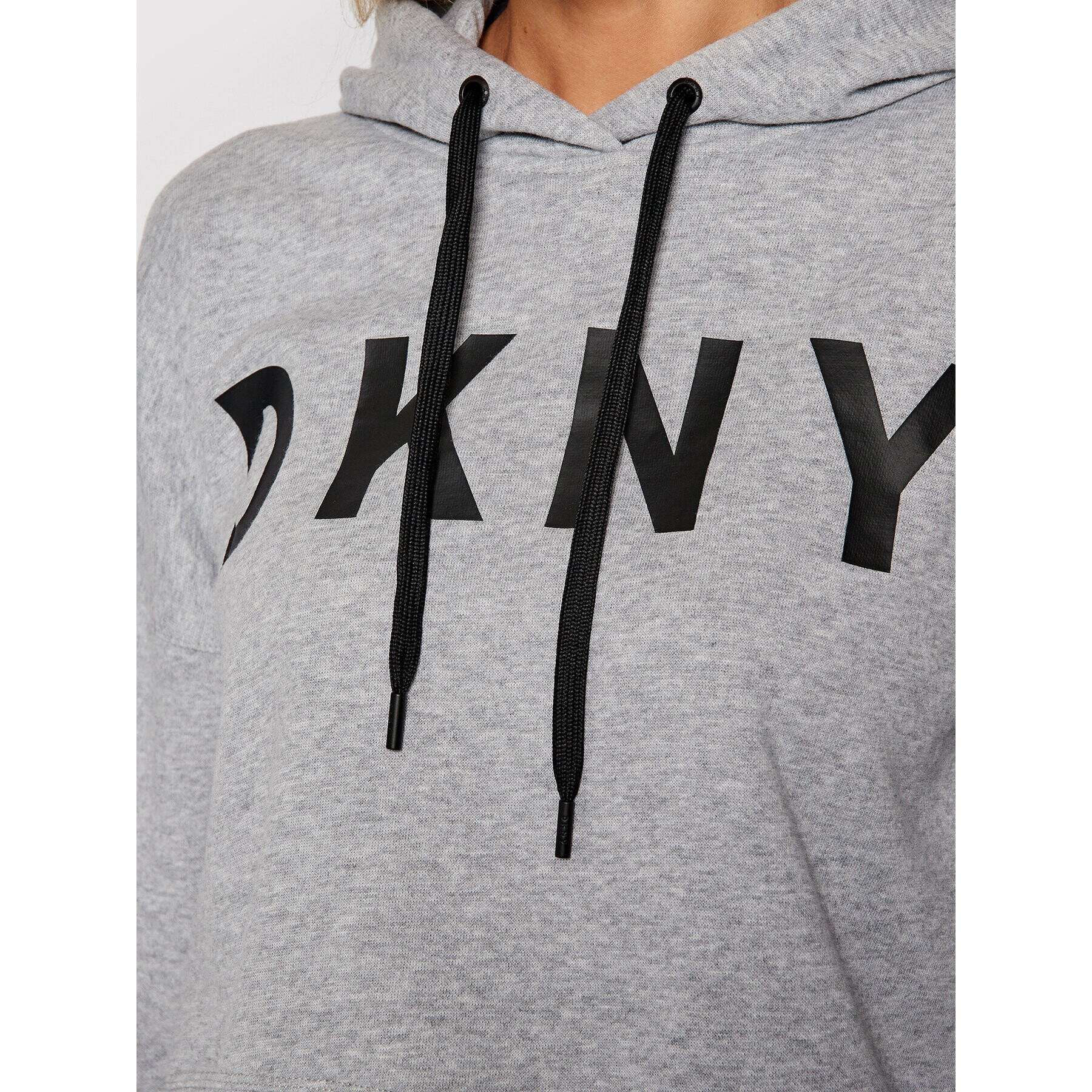 DKNY Sport Mikina DP0T7970 Sivá Regular Fit - Pepit.sk