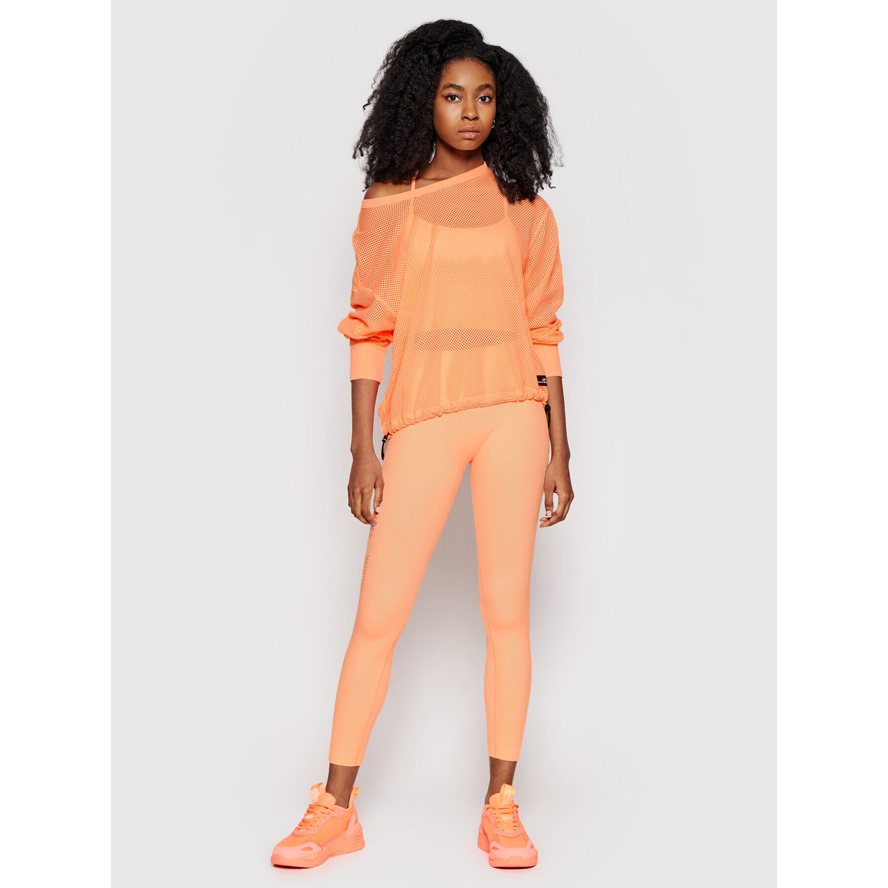 DKNY Sport Mikina DP1T7962 Oranžová Regular Fit - Pepit.sk