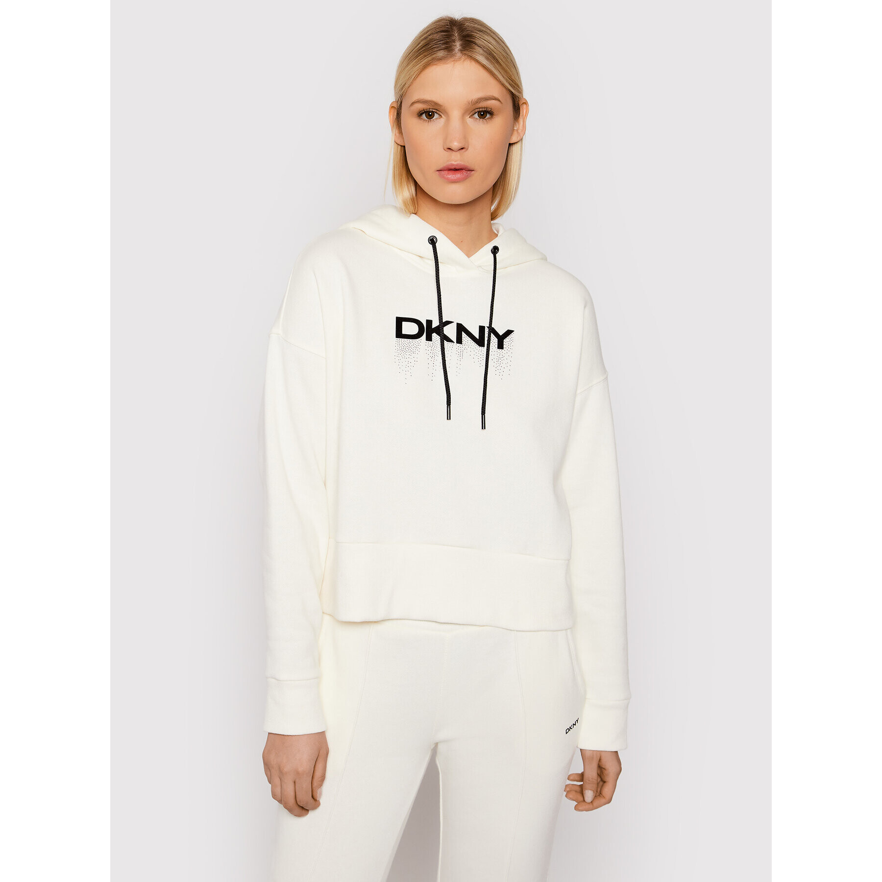 DKNY Sport Mikina DP1T8275 Béžová Regular Fit - Pepit.sk