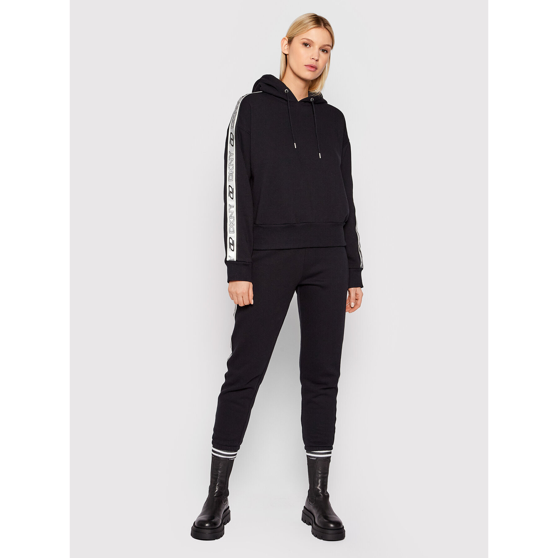 DKNY Sport Mikina DP1T8377 Čierna Regular Fit - Pepit.sk