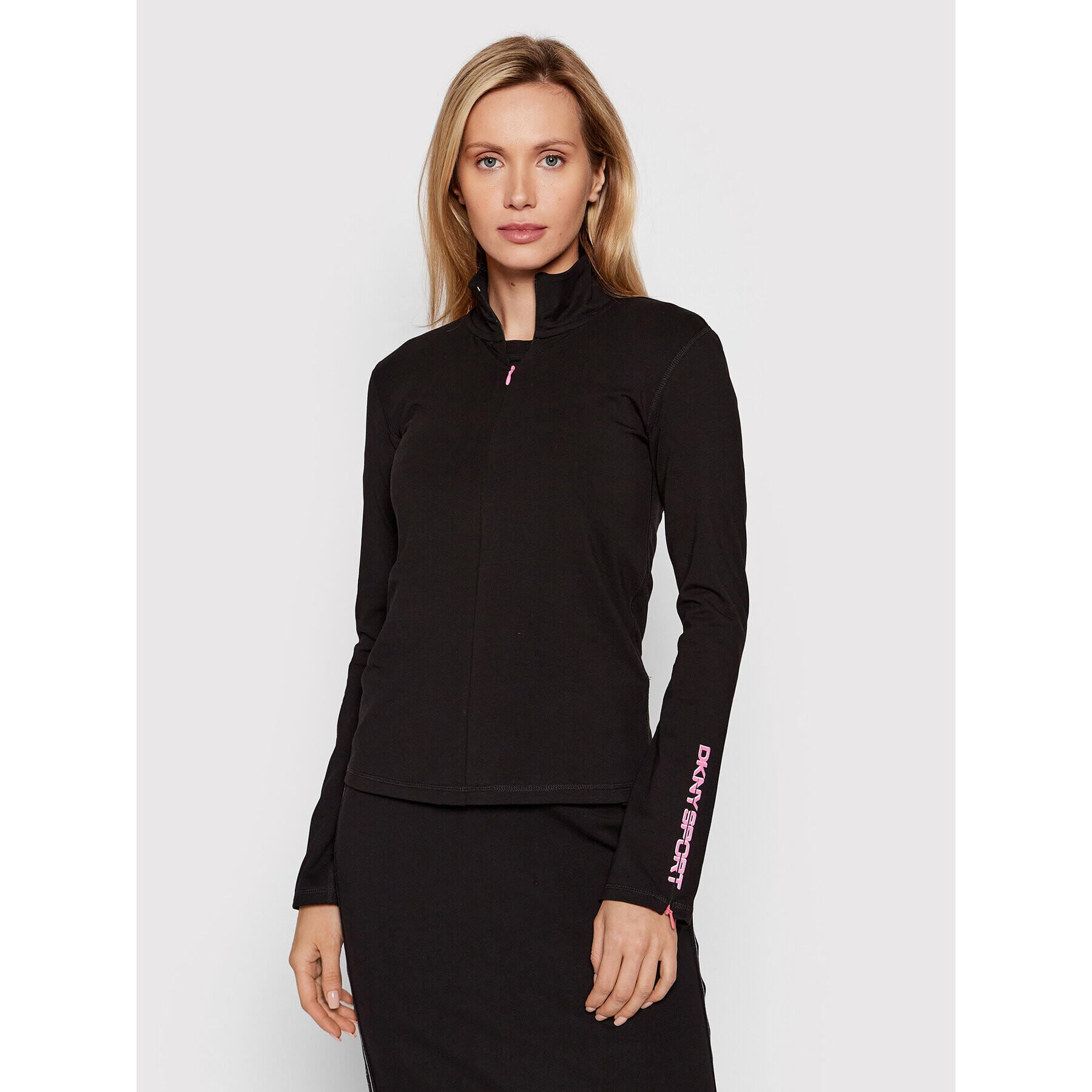 DKNY Sport Mikina DP1T8404 Čierna Regular Fit - Pepit.sk