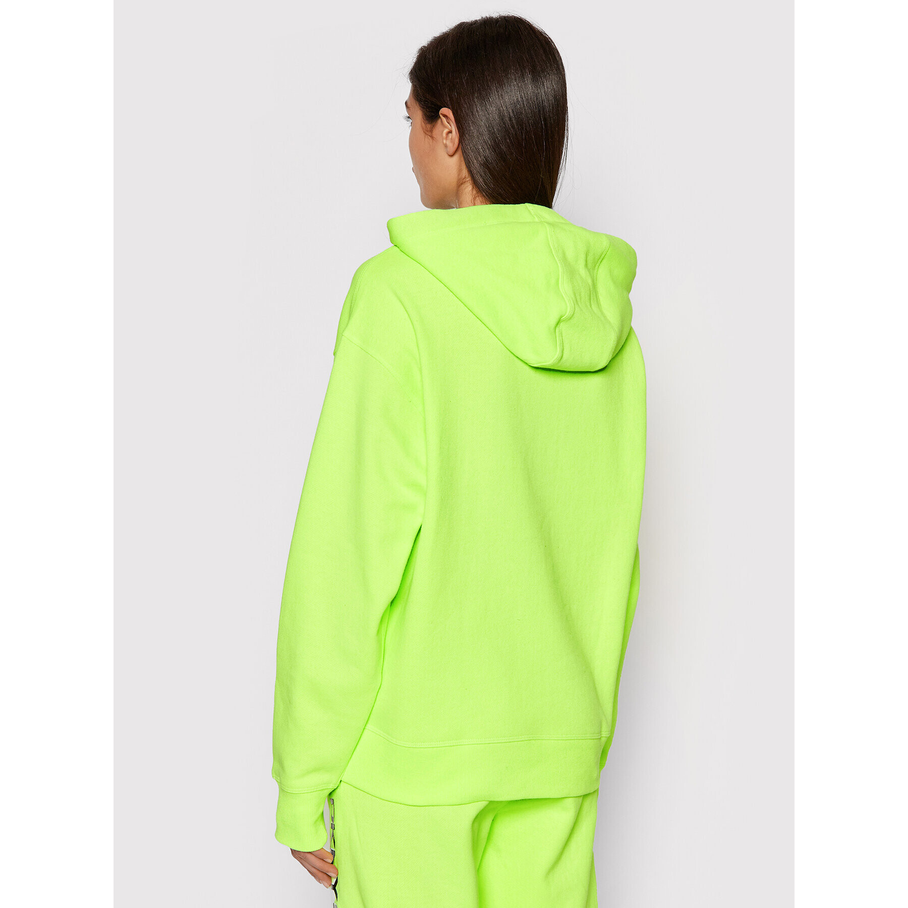 DKNY Sport Mikina DP1T8423 Zelená Oversize - Pepit.sk