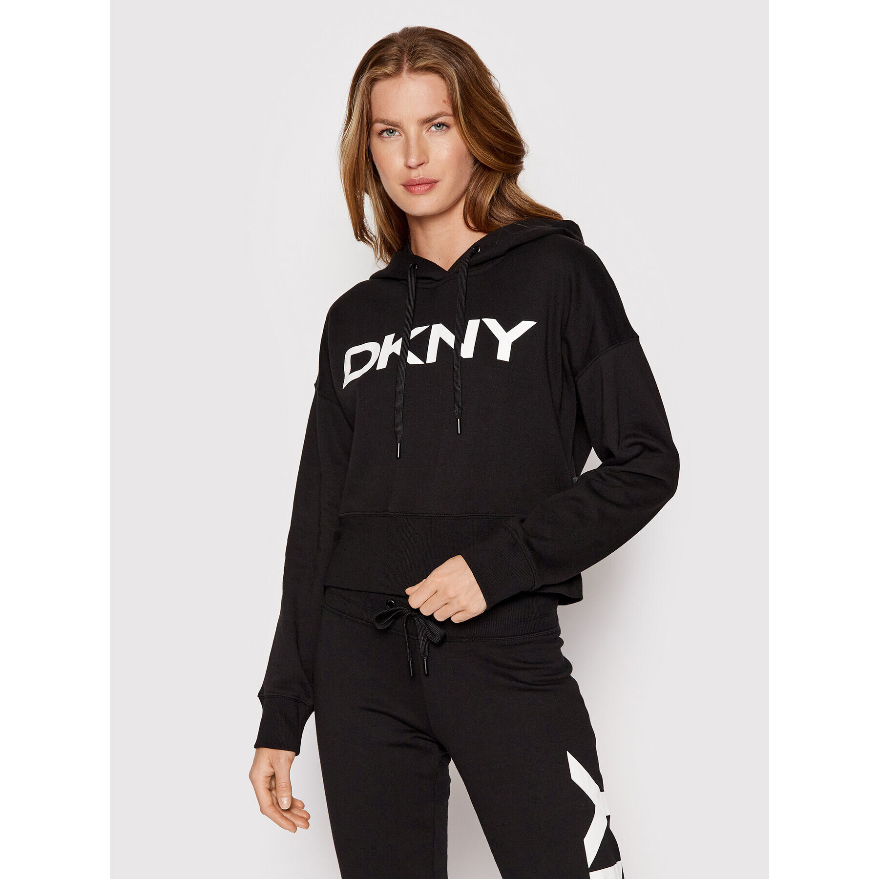 DKNY Sport Mikina DP1T8642 Čierna Regular Fit - Pepit.sk