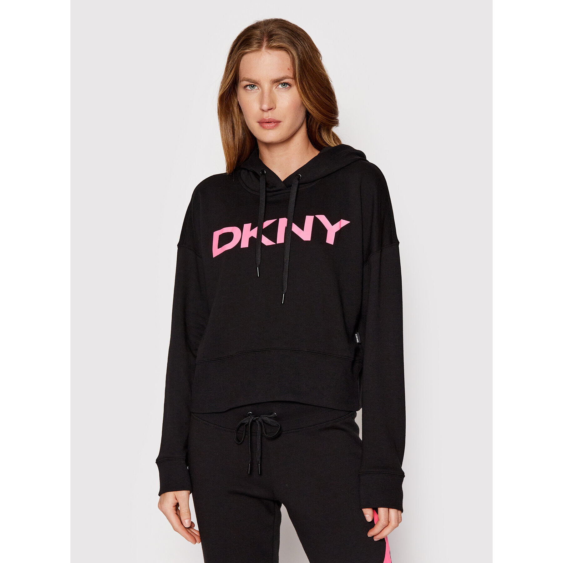 DKNY Sport Mikina DP1T8642 Čierna Regular Fit - Pepit.sk