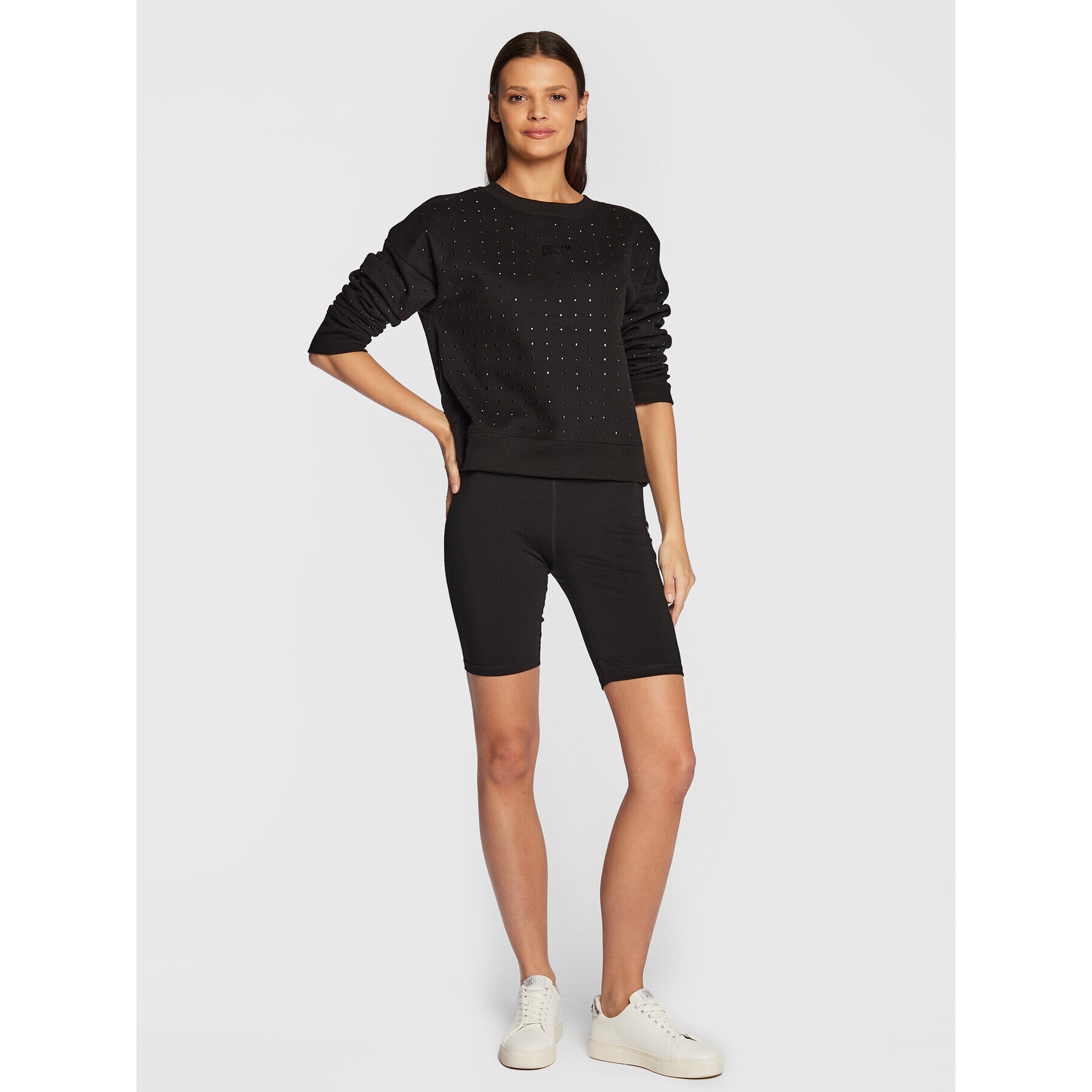 DKNY Sport Mikina DP2T7110 Čierna Regular Fit - Pepit.sk