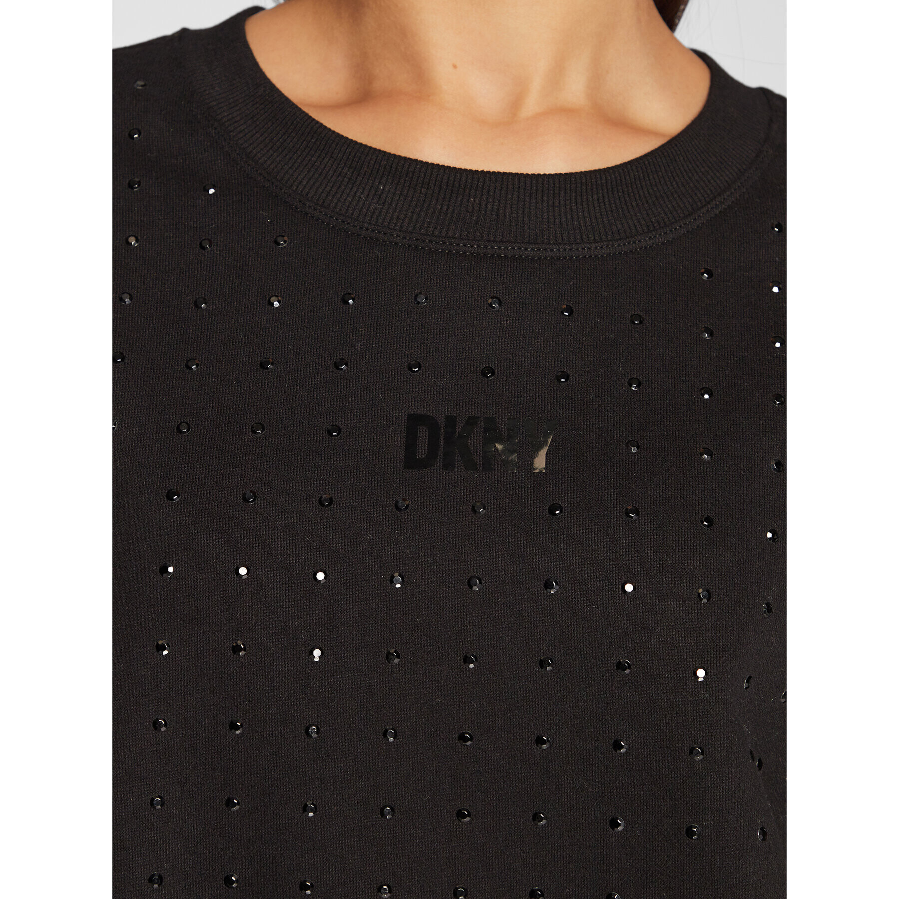 DKNY Sport Mikina DP2T7110 Čierna Regular Fit - Pepit.sk