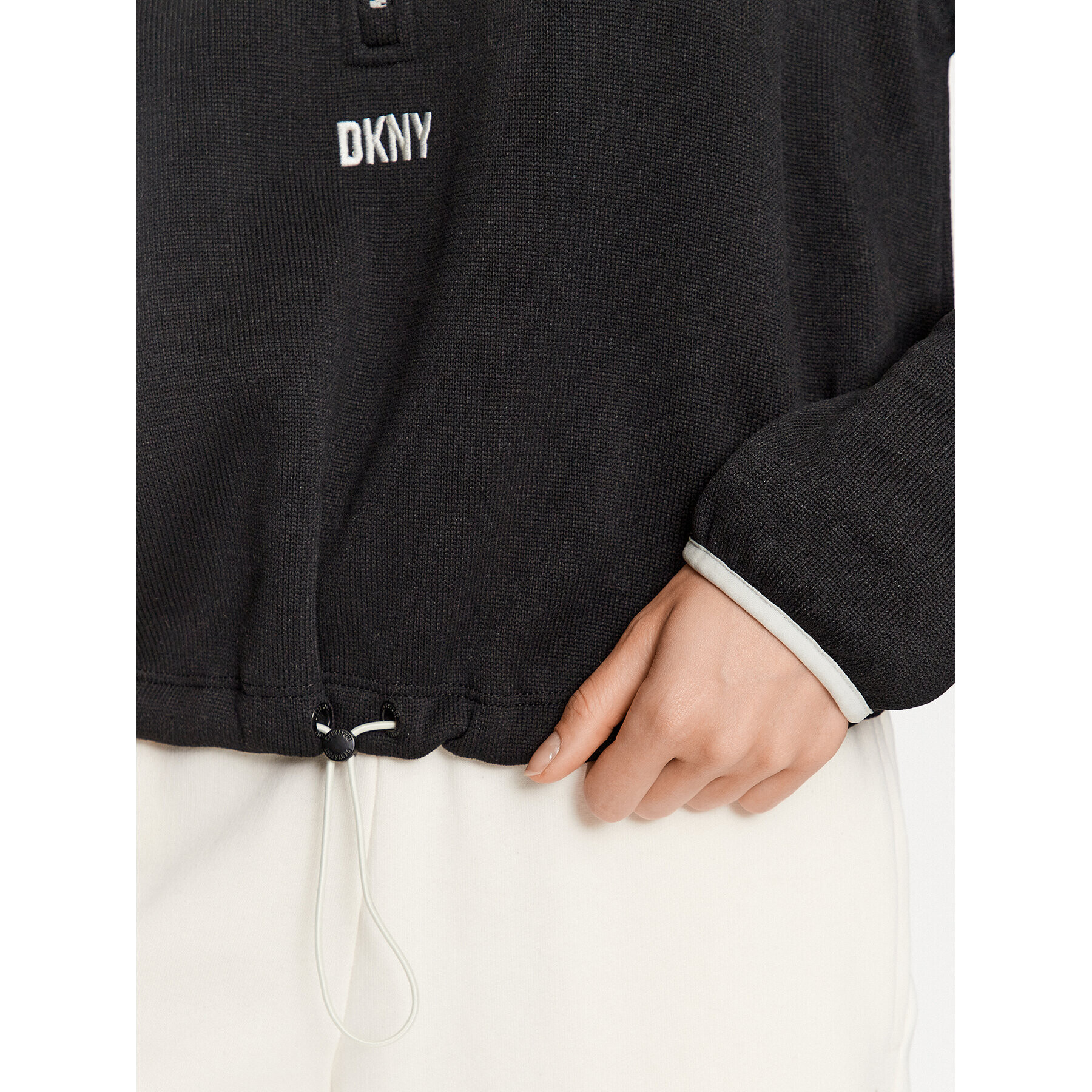 DKNY Sport Mikina DP2T8237 Čierna Regular Fit - Pepit.sk