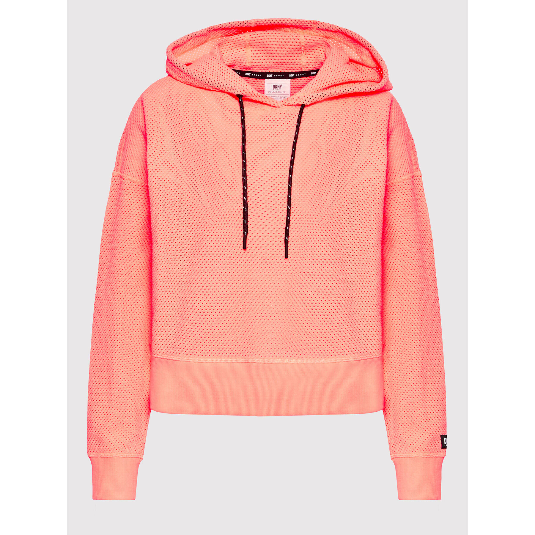 DKNY Sport Mikina DP2T8739 Oranžová Regular Fit - Pepit.sk