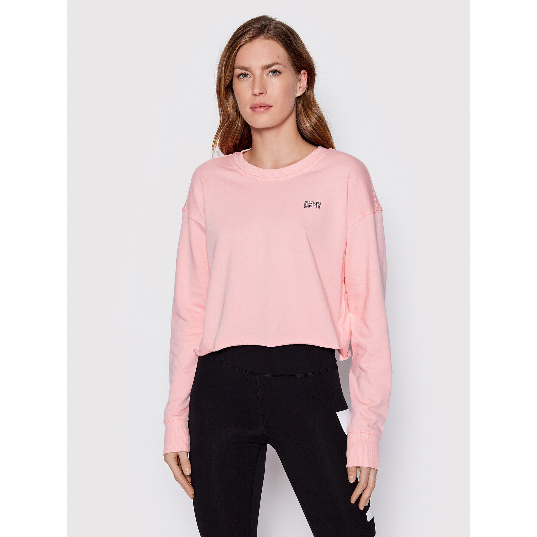 DKNY Sport Mikina DP2T8849 Ružová Regular Fit - Pepit.sk