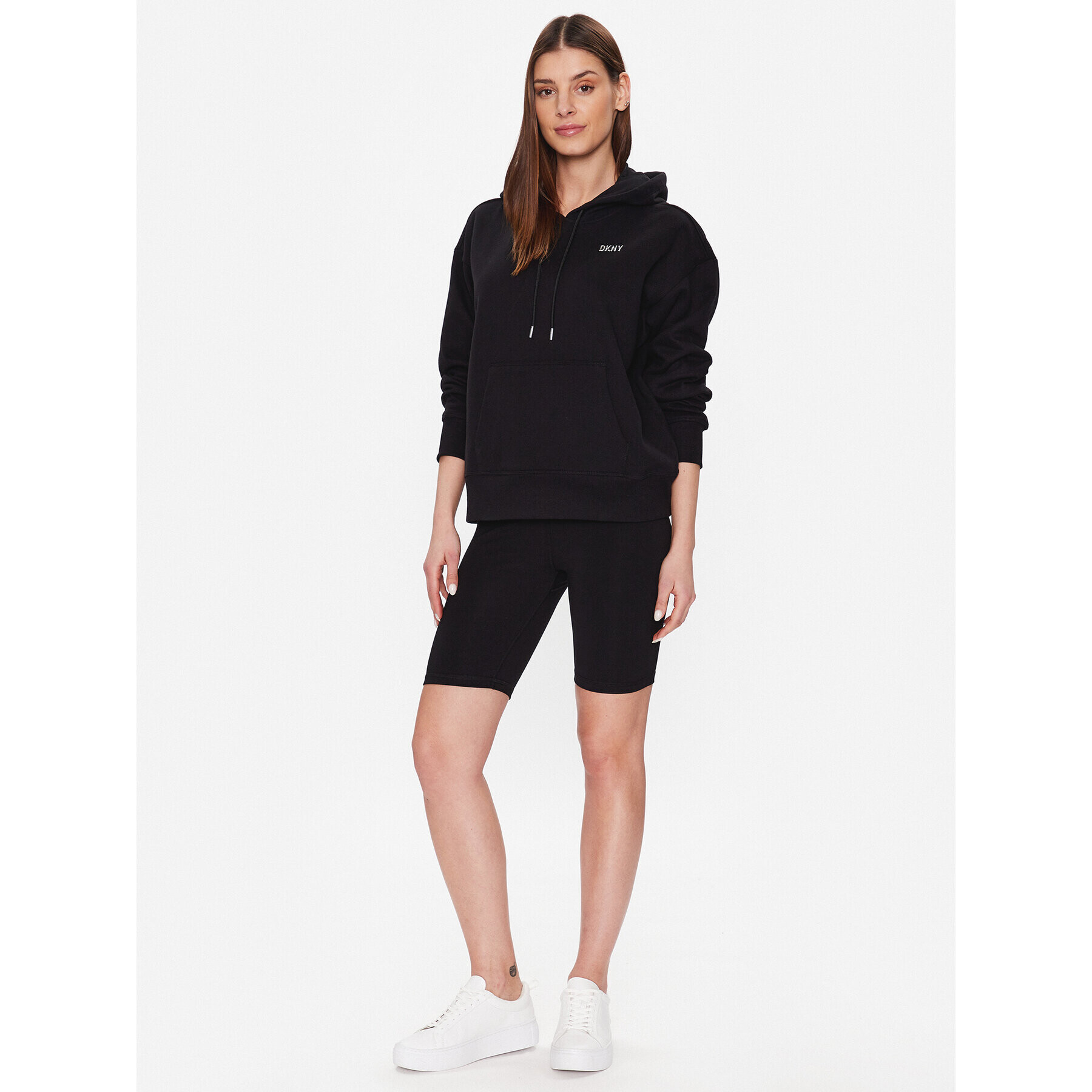 DKNY Sport Mikina DP2T9057 Čierna Classic Fit - Pepit.sk