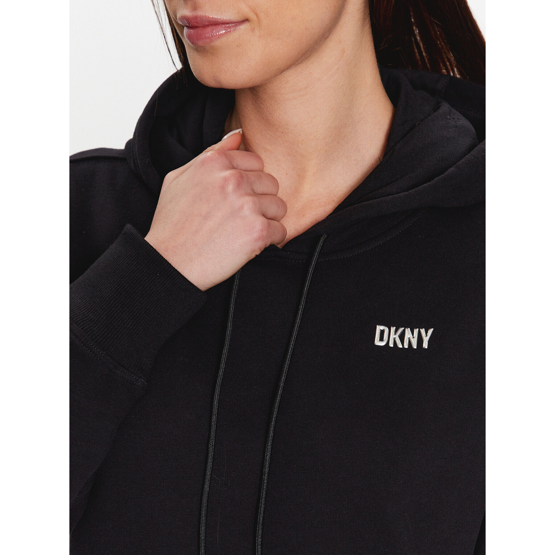 DKNY Sport Mikina DP2T9057 Čierna Classic Fit - Pepit.sk