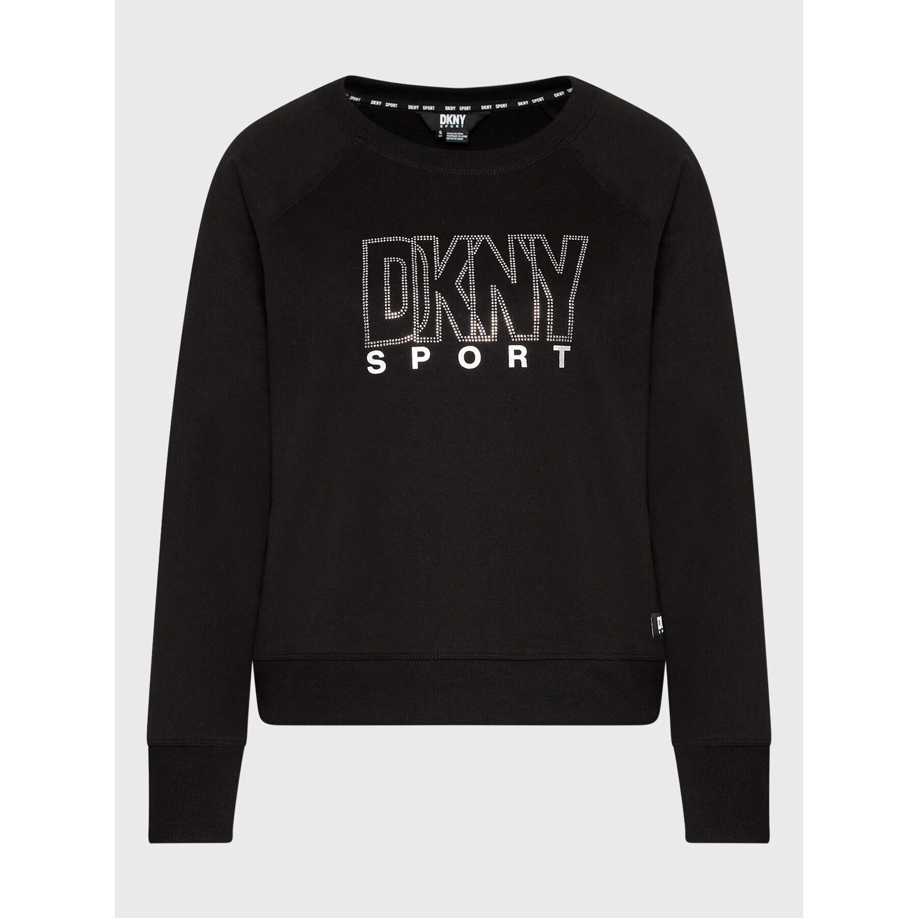 DKNY Sport Mikina DP2T9071 Čierna Regular Fit - Pepit.sk